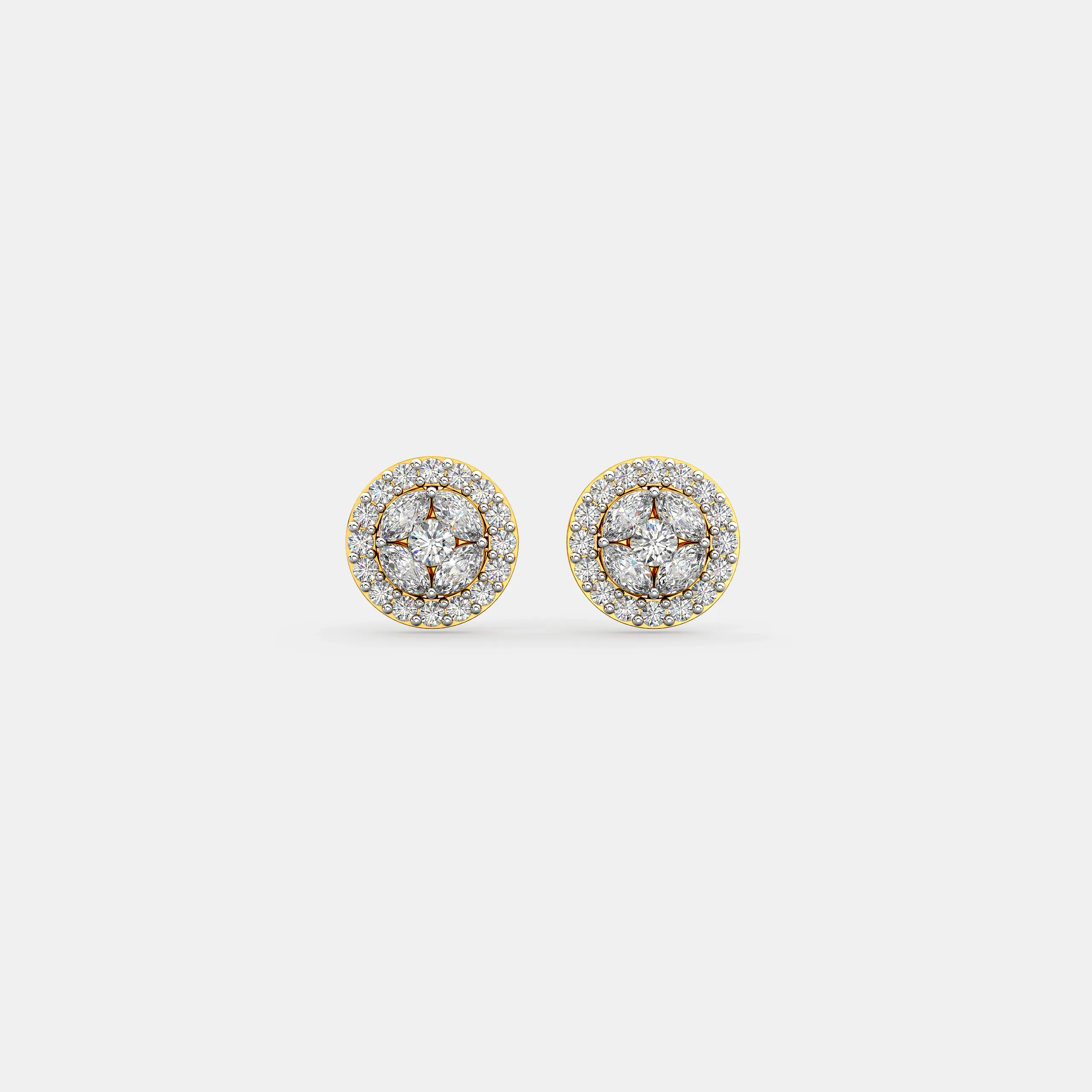 Celestial Bloom Diamond Earrings