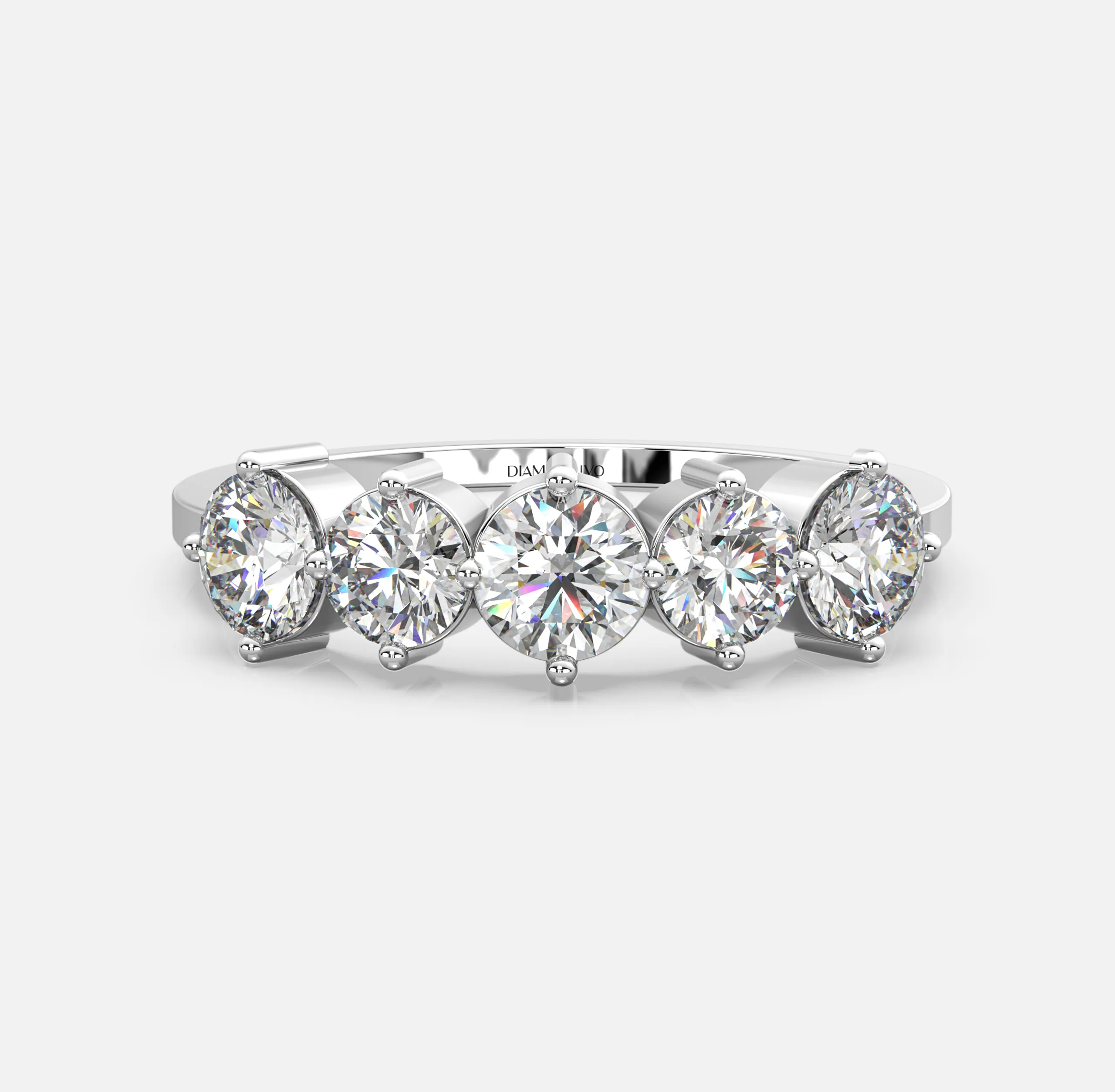 Eternal Five-Diamond Band Ring