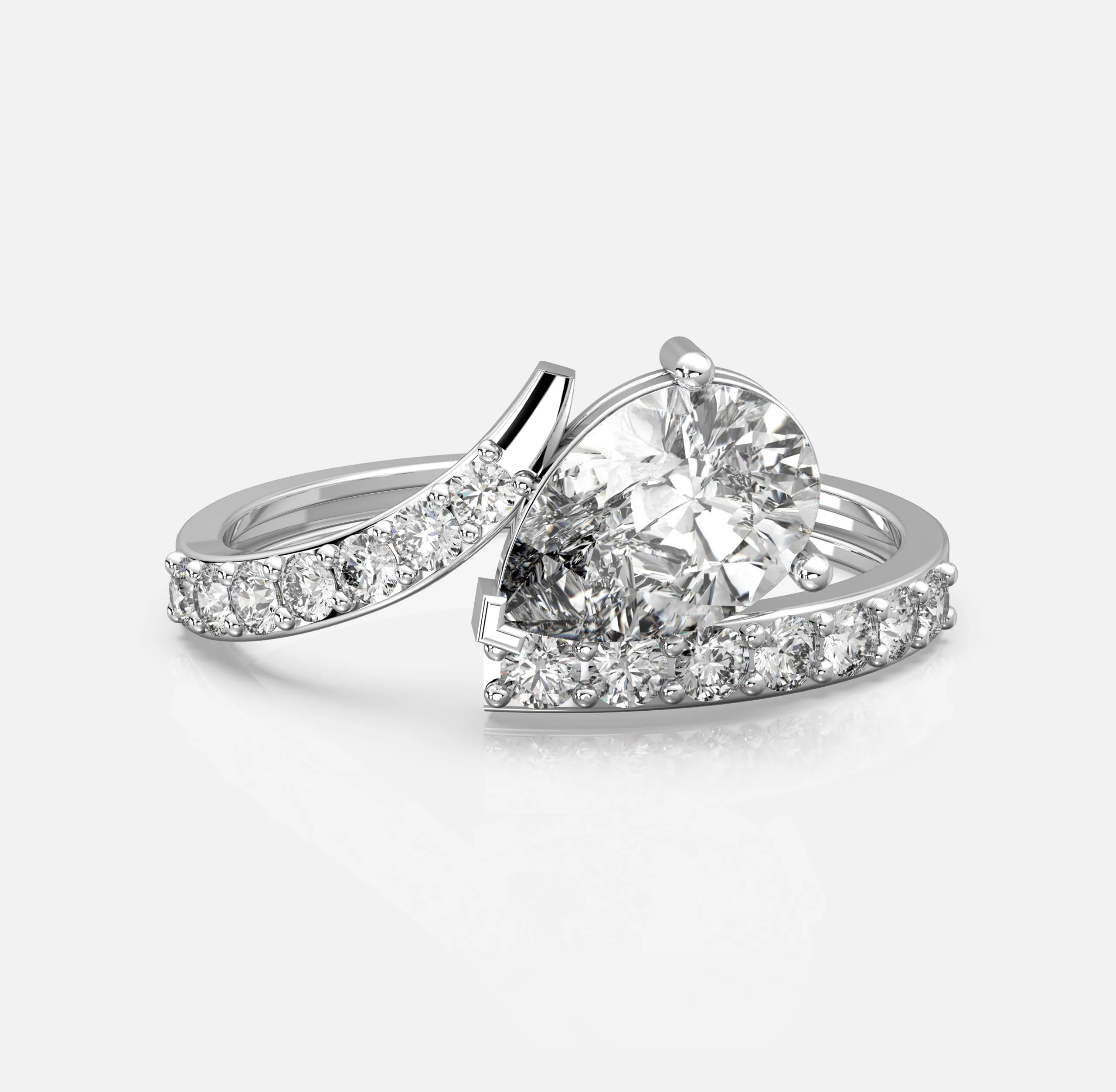 Teardora Grace Diamond Ring