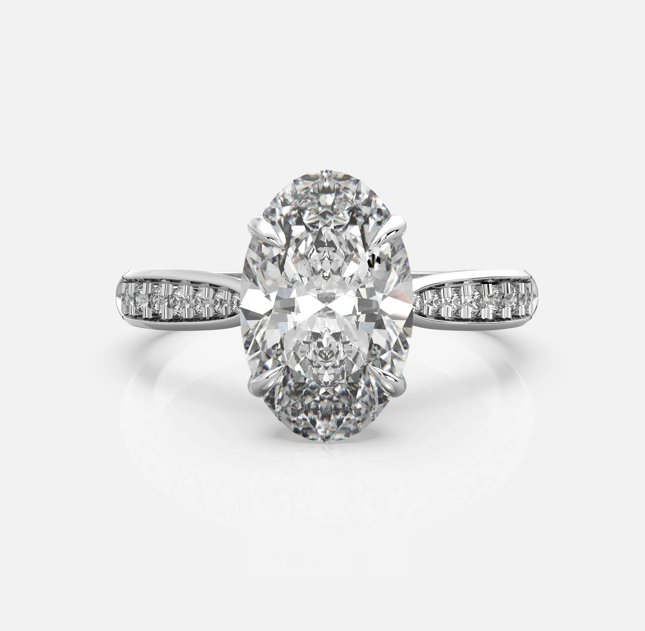 Eternal Oval Diamond Ring