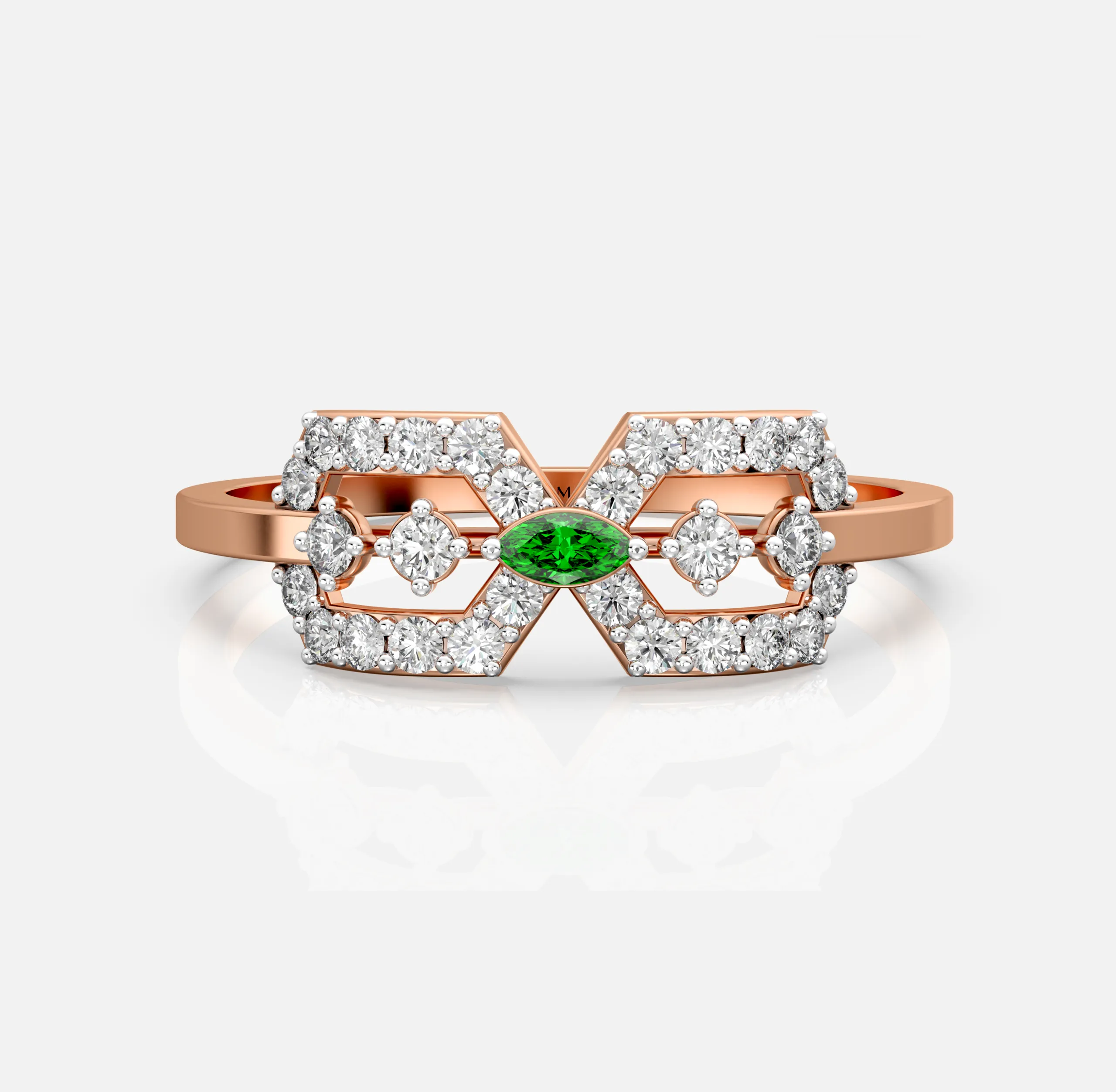 Celeste Link Diamond Ring