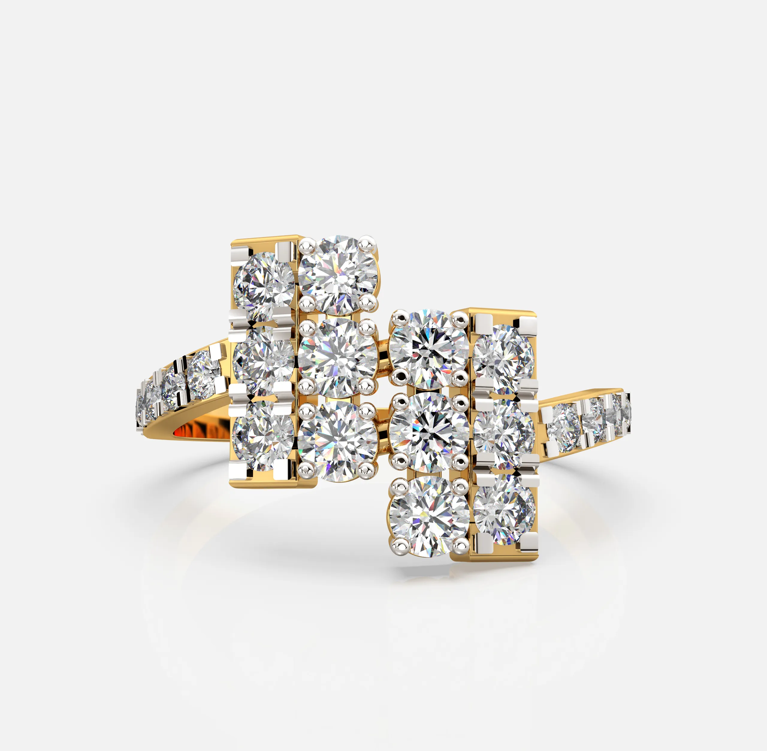 Twin Bloom Ring