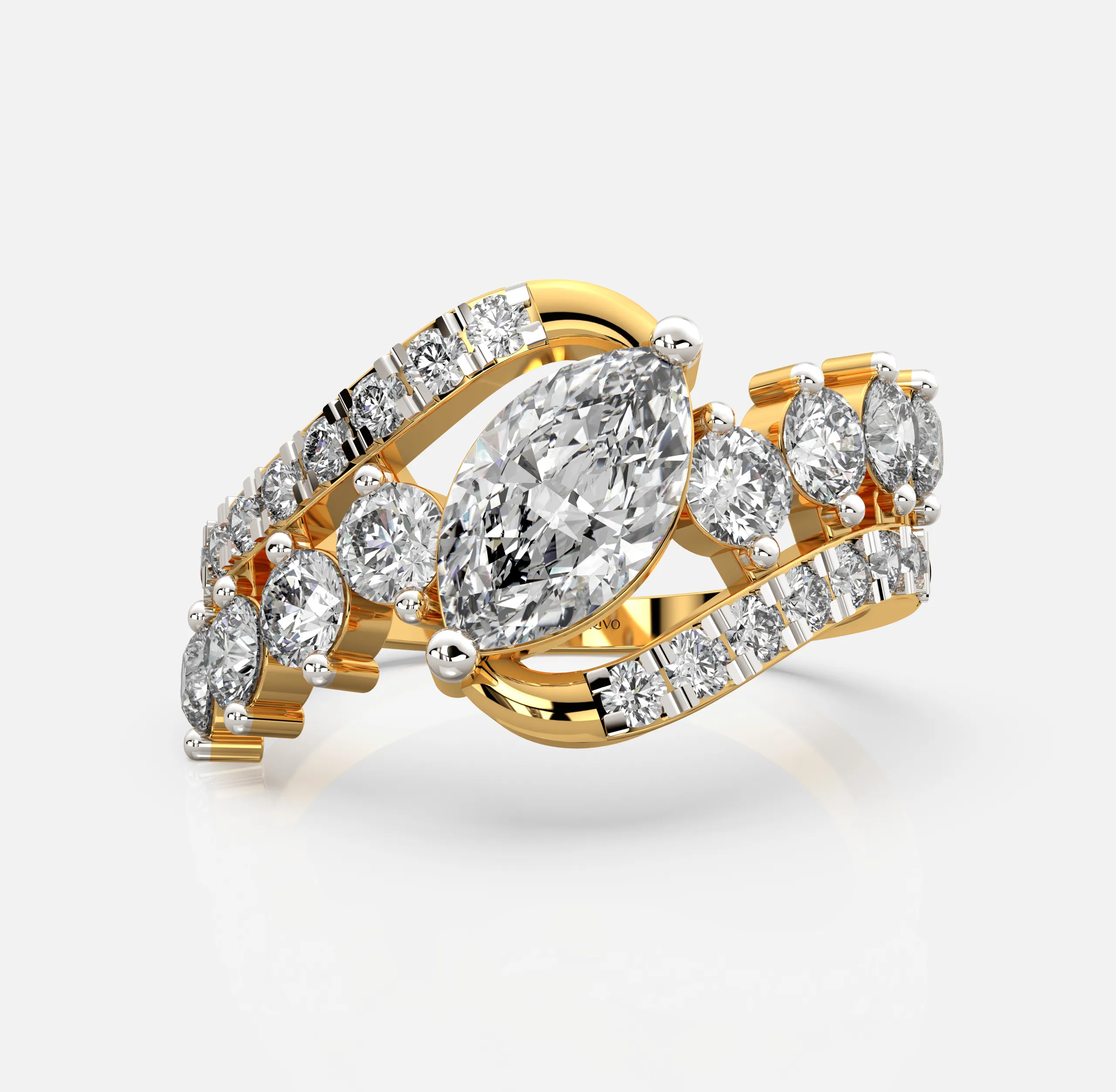 Luxe Aura Diamond Ring