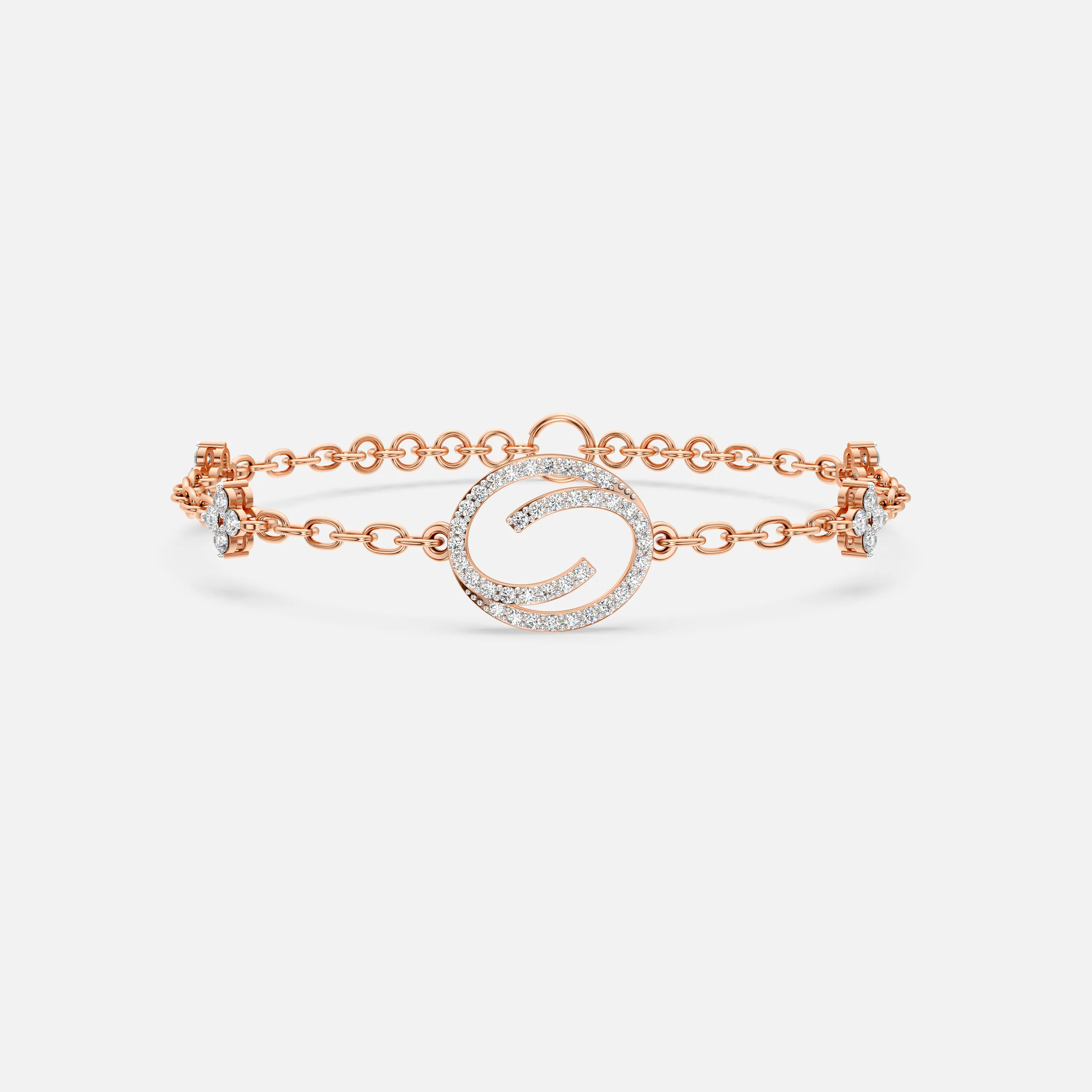 Eterna Loop Diamond Bracelet