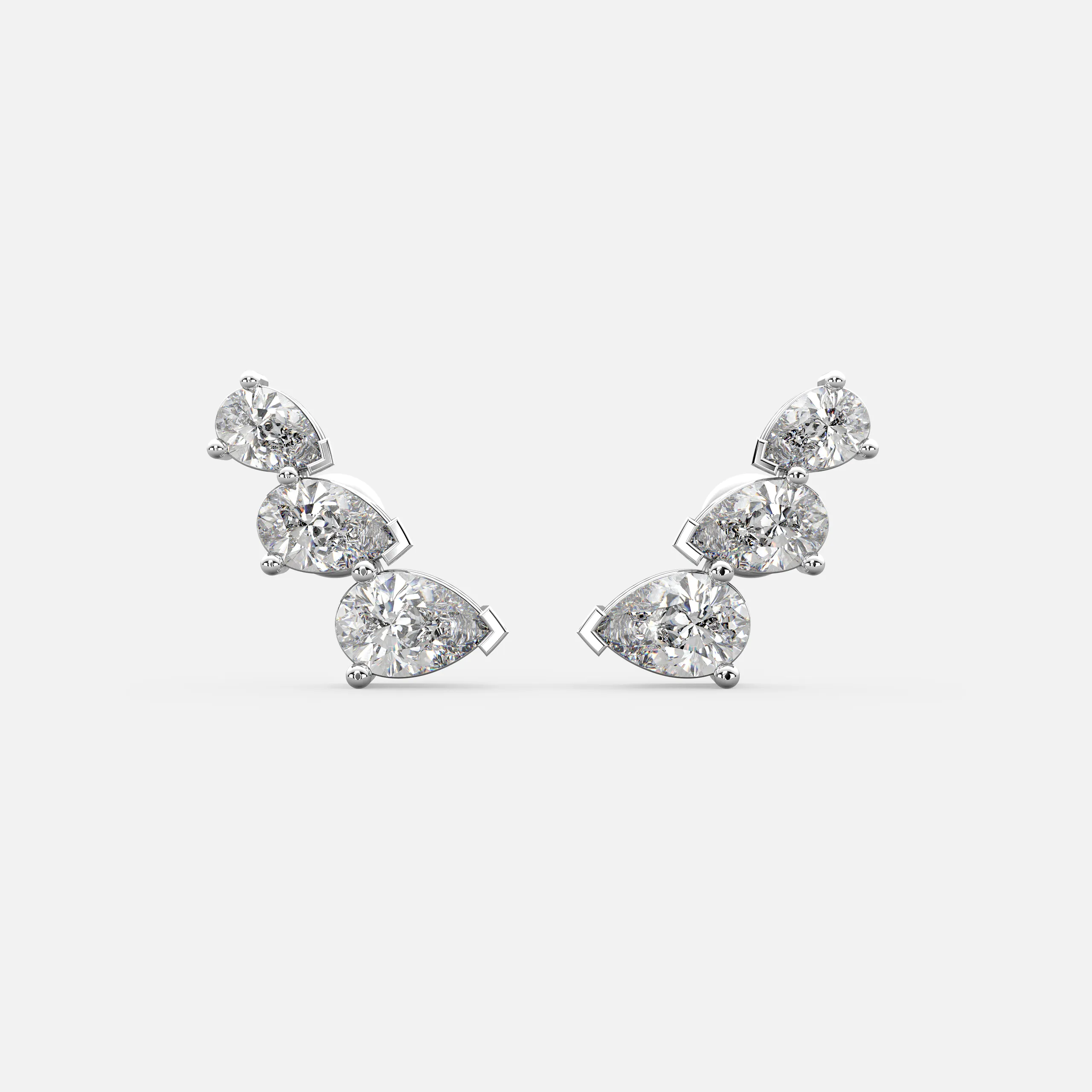 Cascade Pear Earrings