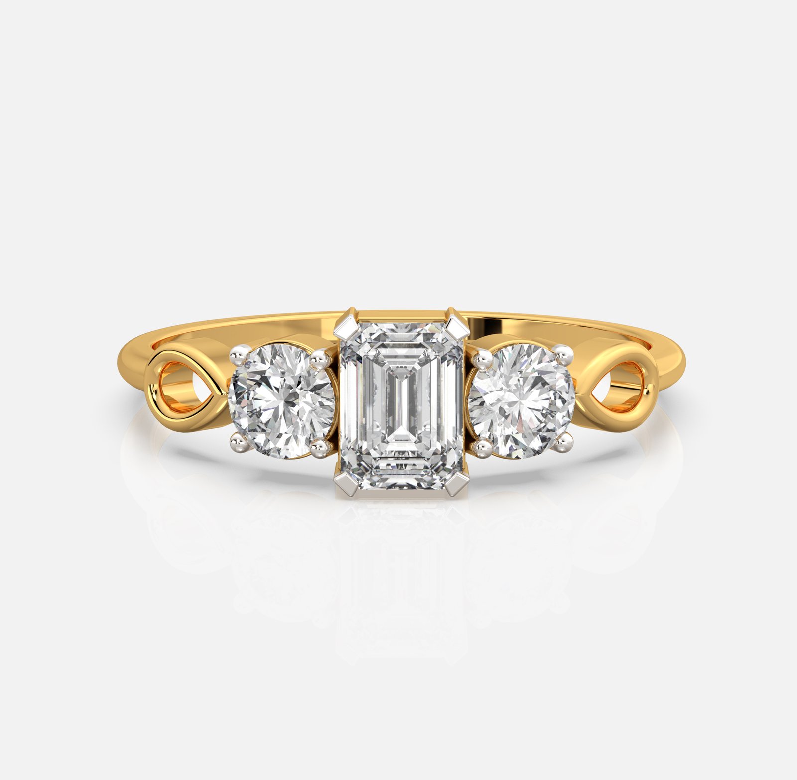 Harmony Frame Diamond Ring