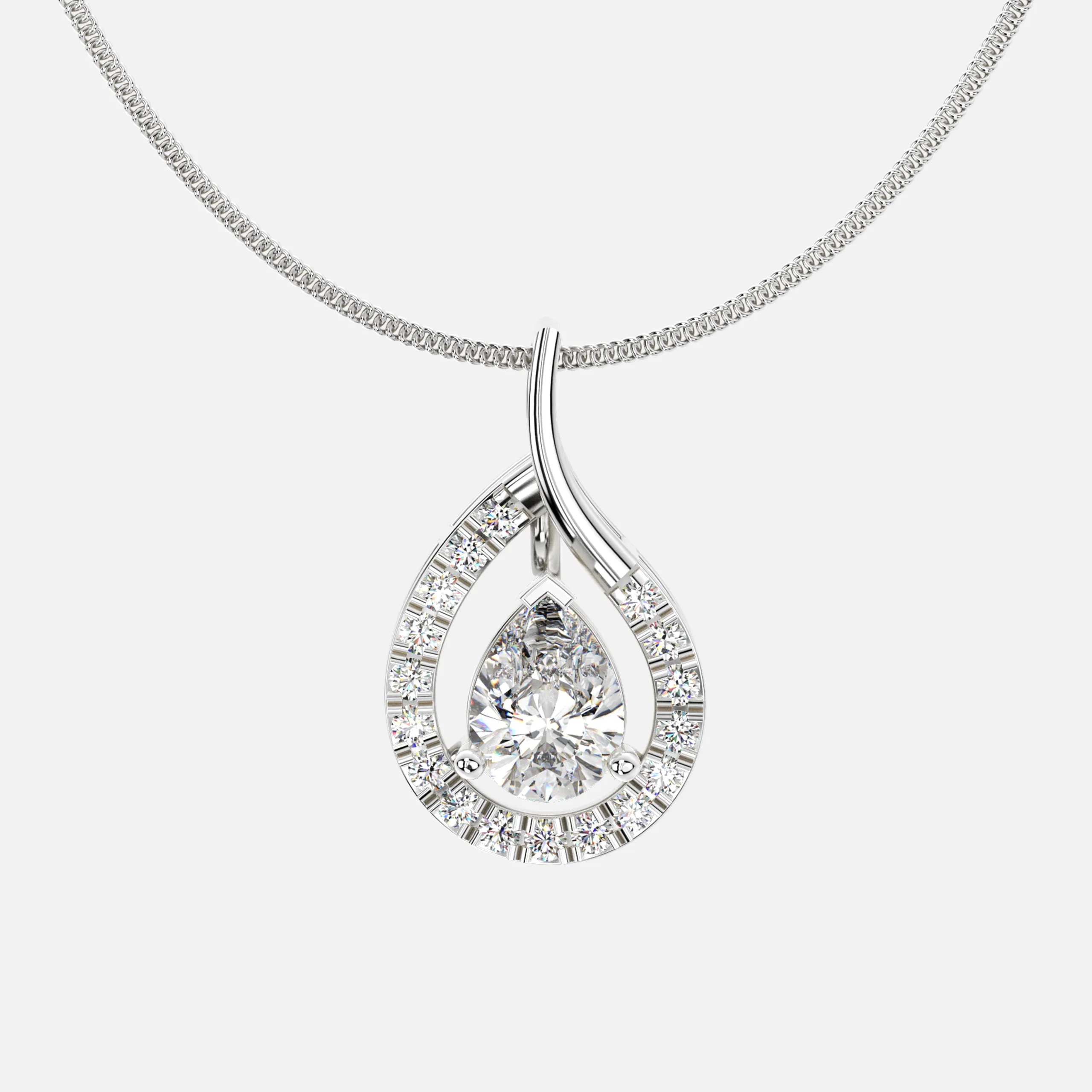Eternal Dew Diamond Pendant