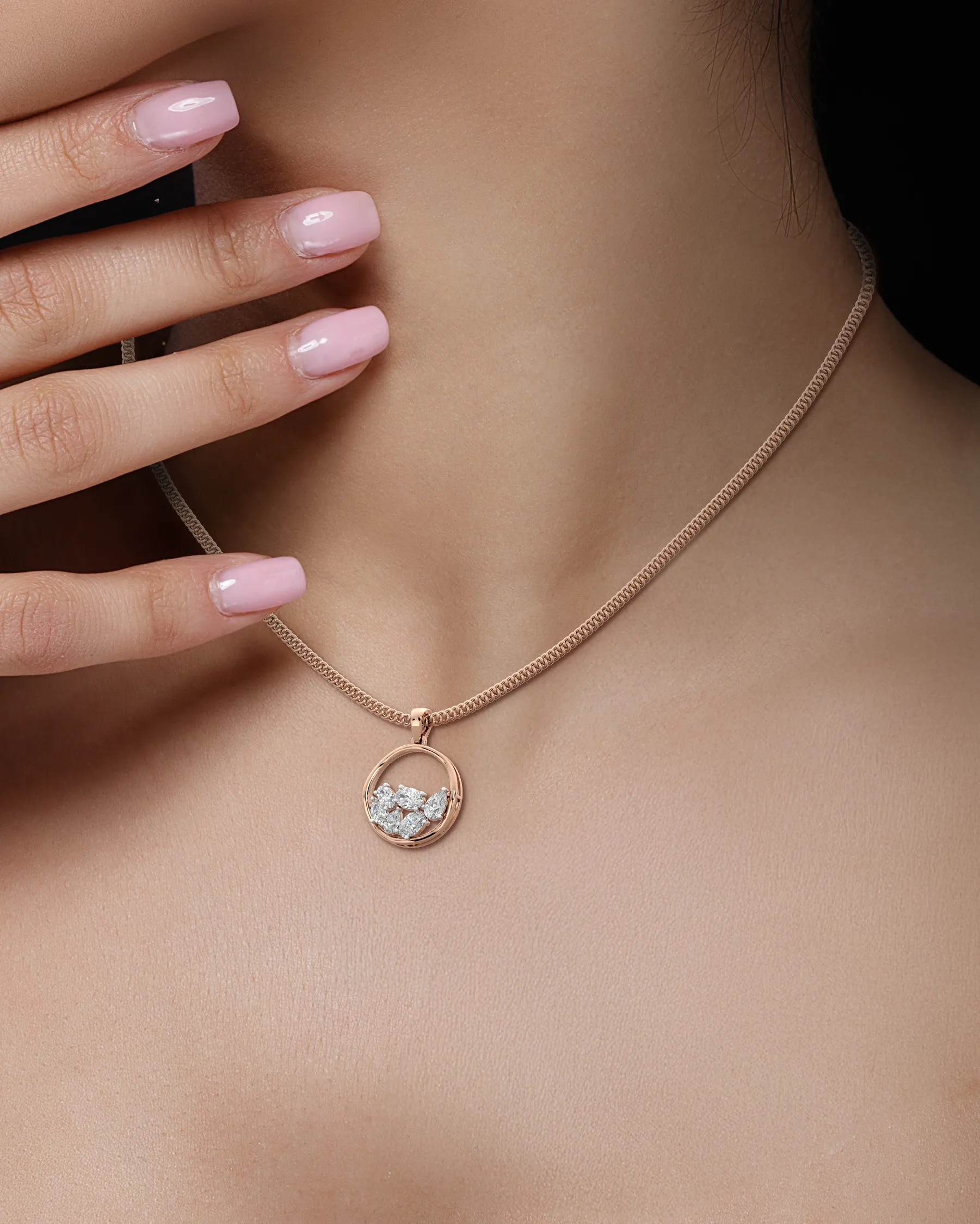Blush Bloom Pendant