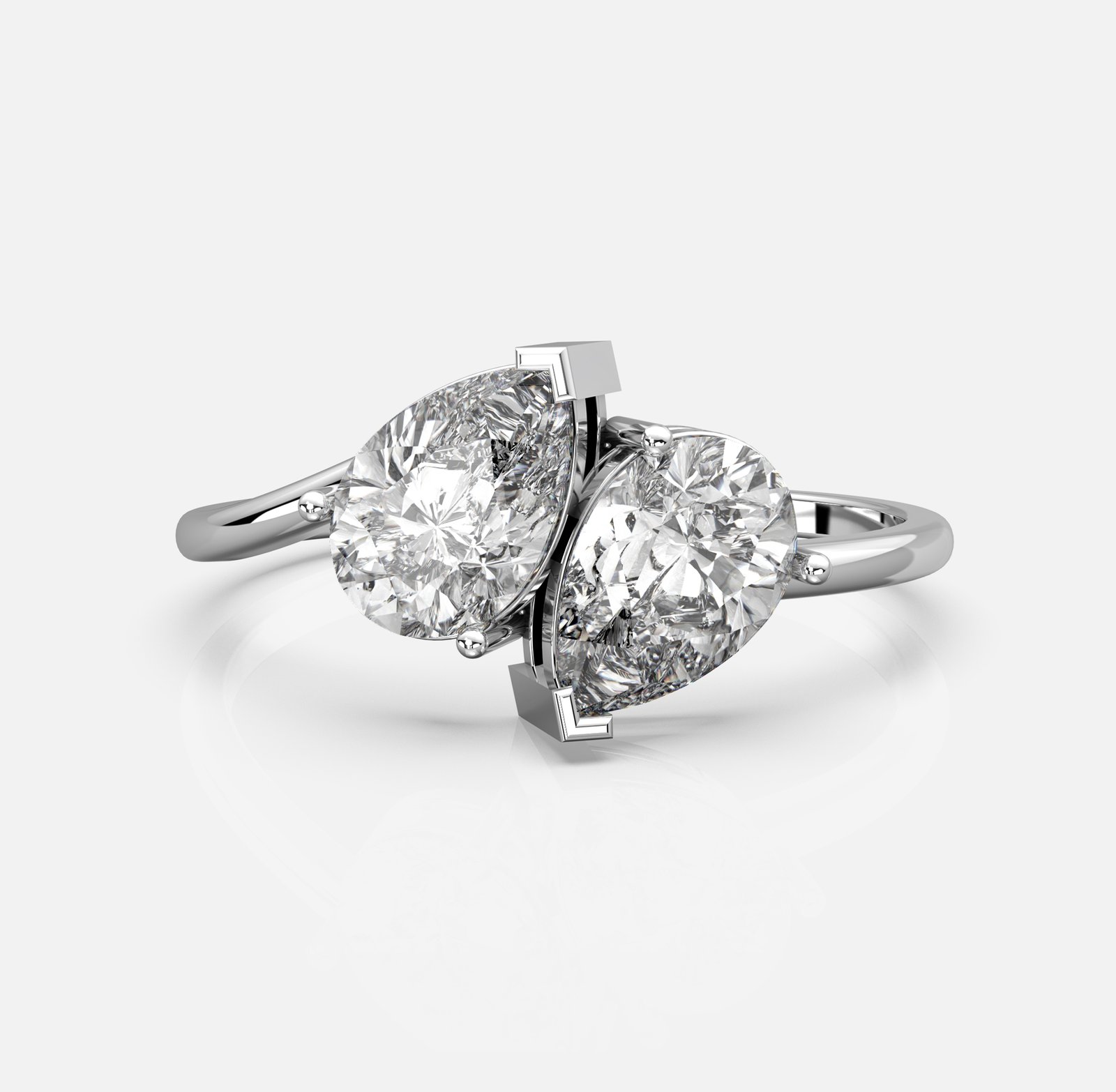 Ovella Twin Diamond Ring