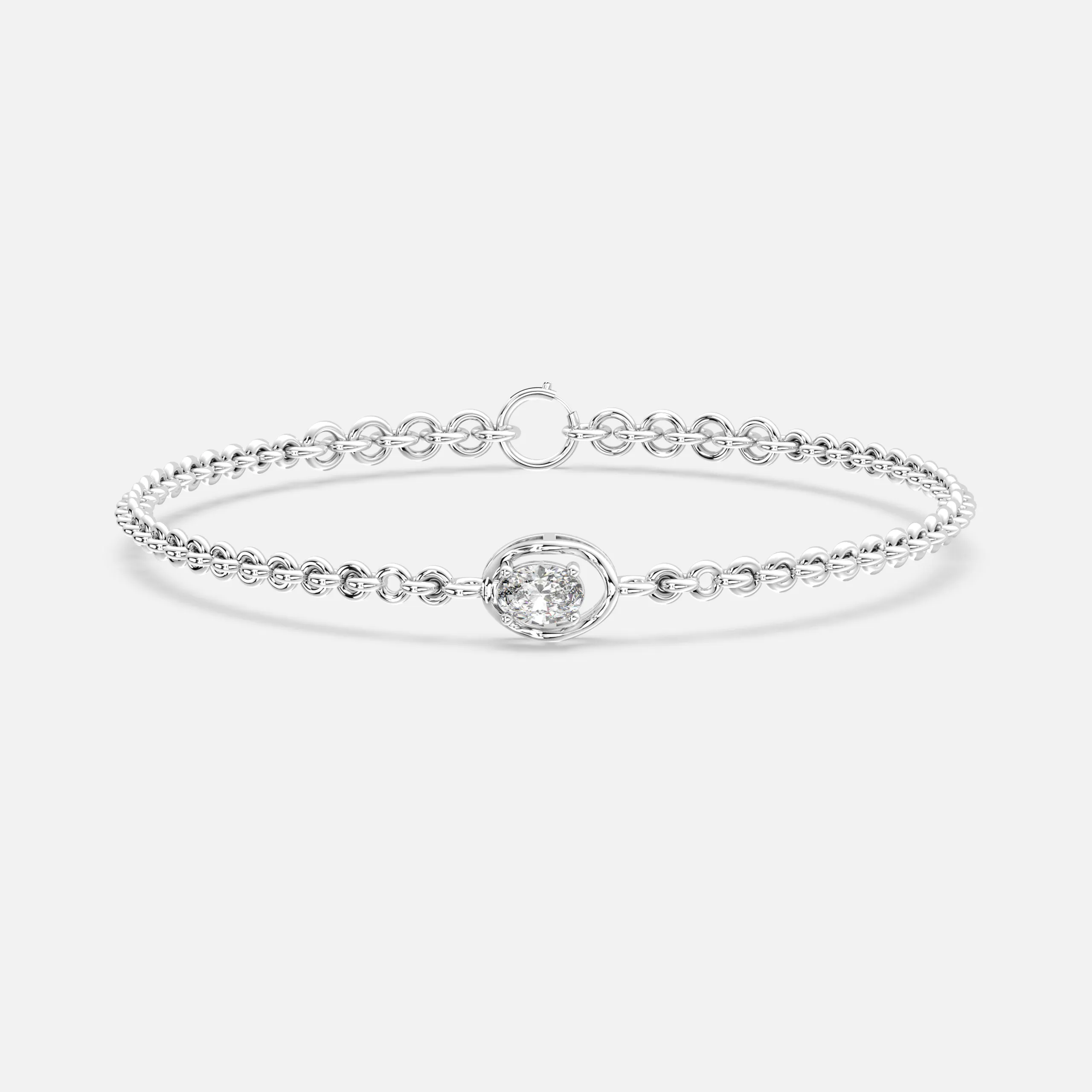 Solo Glow Diamond Bracelet