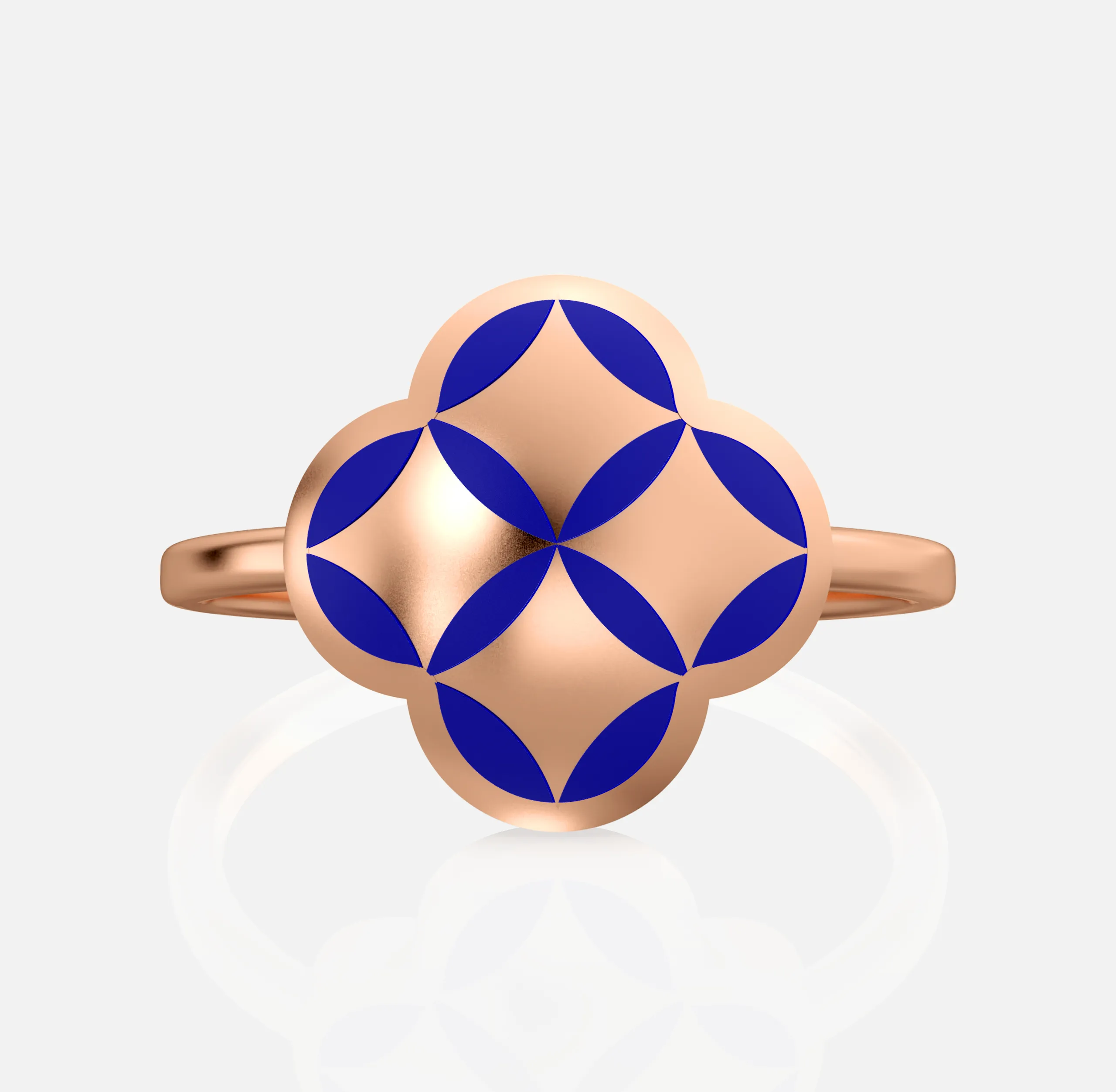 Orlune Clover Motif Ring