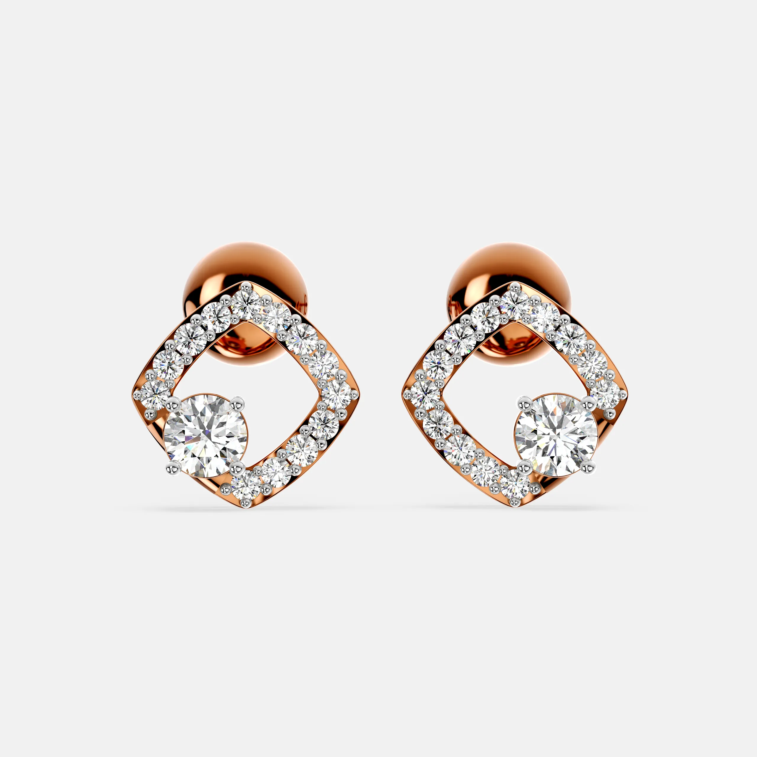 Aura Diamond Earrings