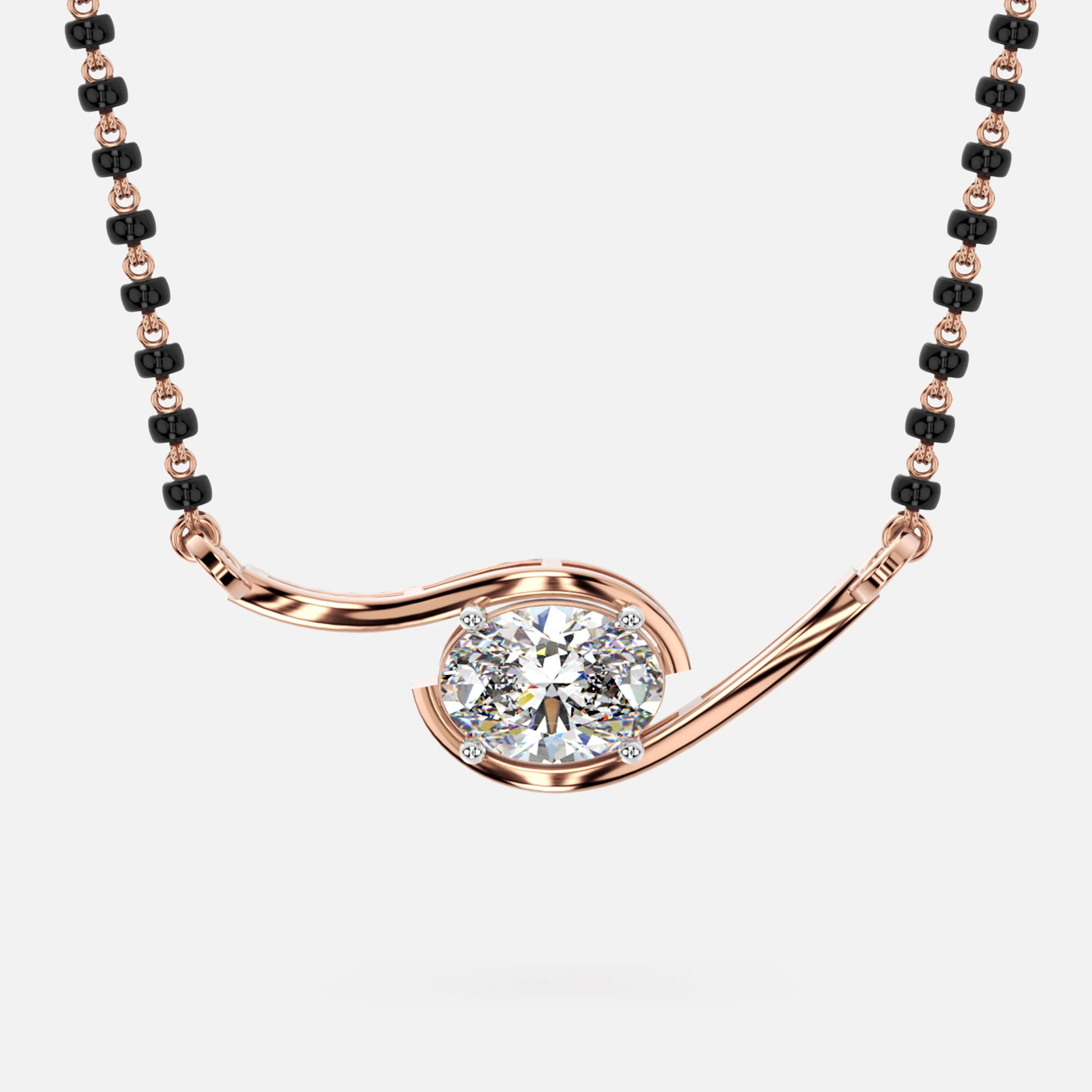 Eternal Orbit Diamond Mangalsutra
