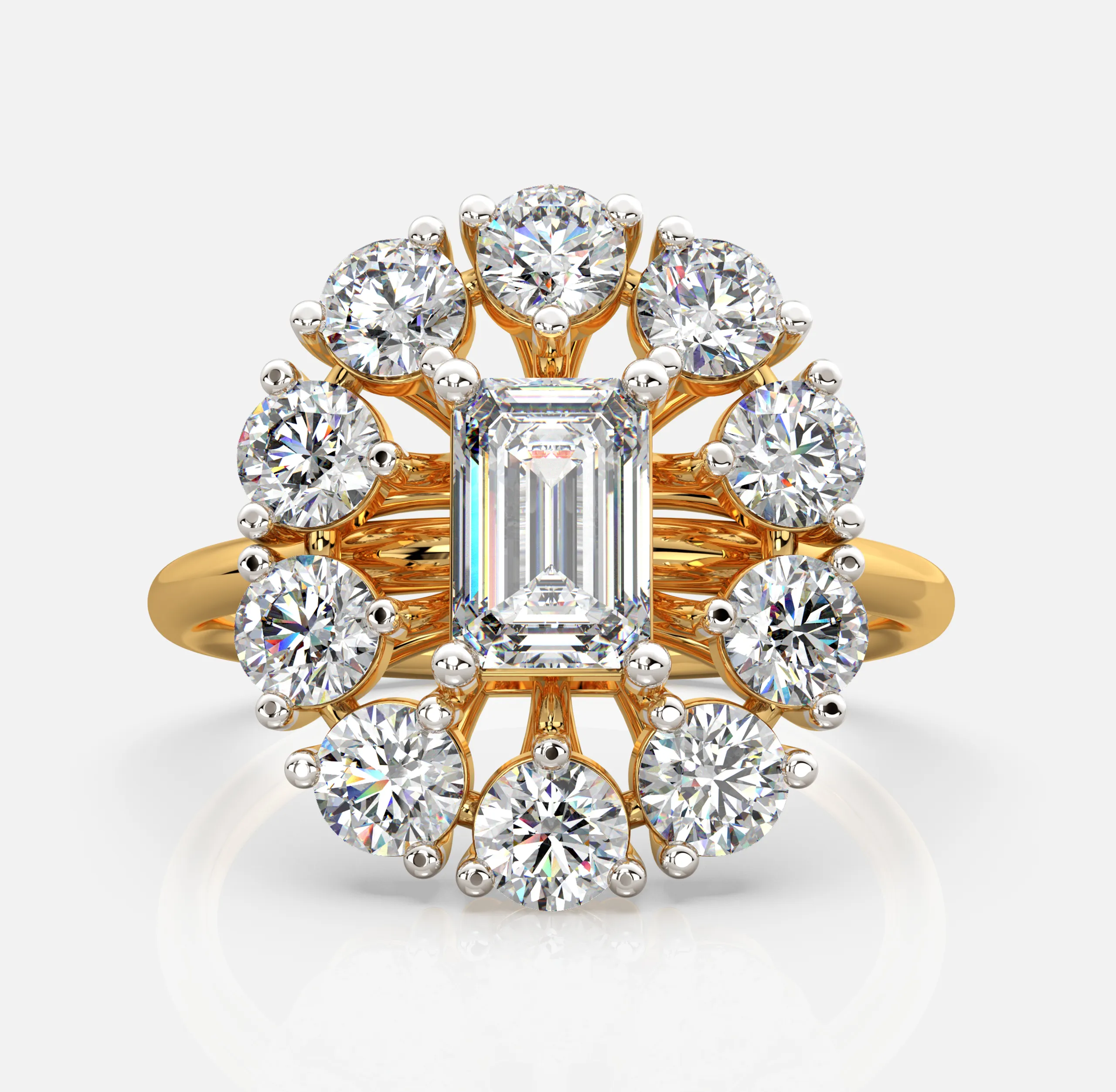 Eterna Bloom Diamond Ring