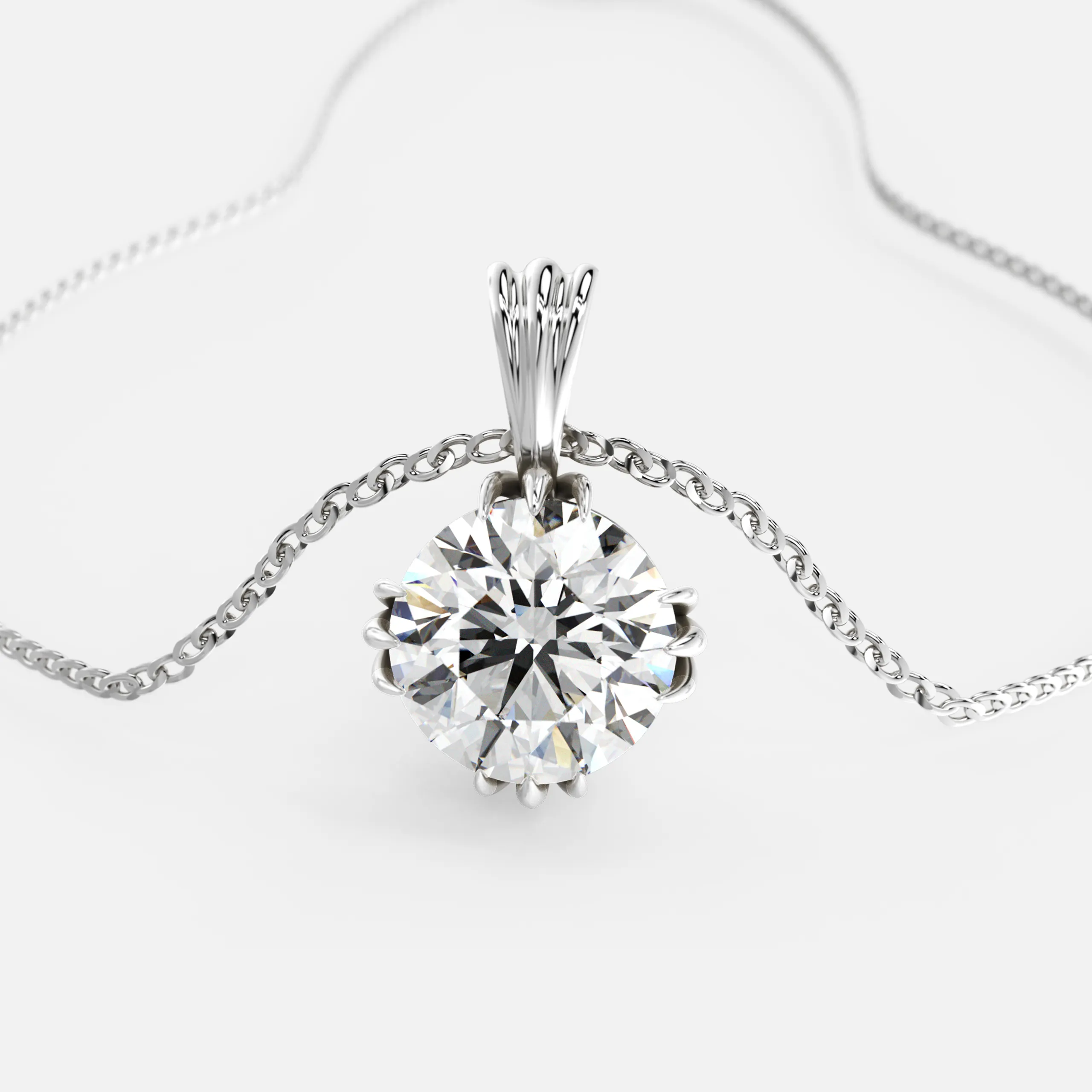 Royal Bloom Diamond Pendant