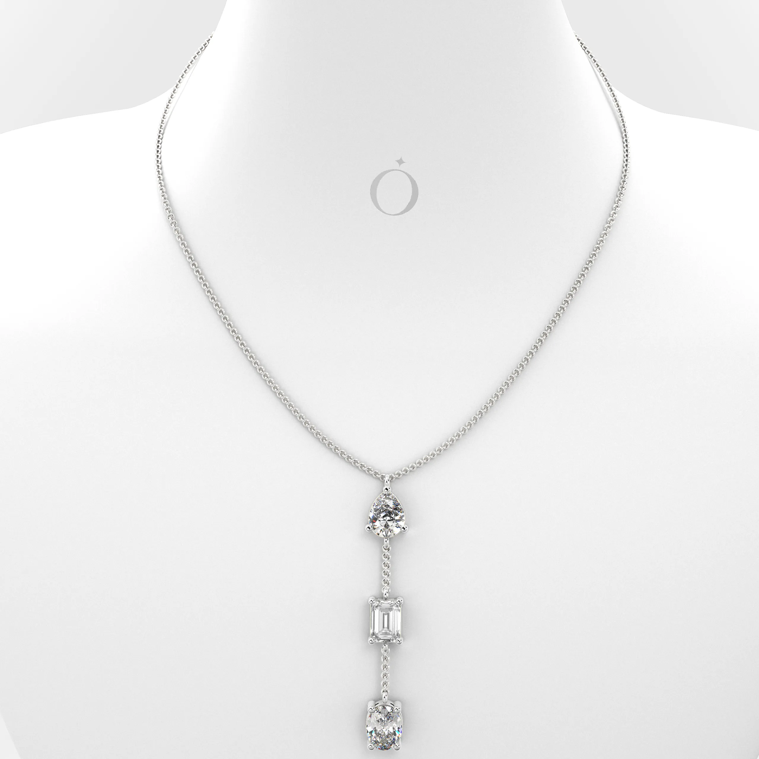 Cascade Trio Necklace