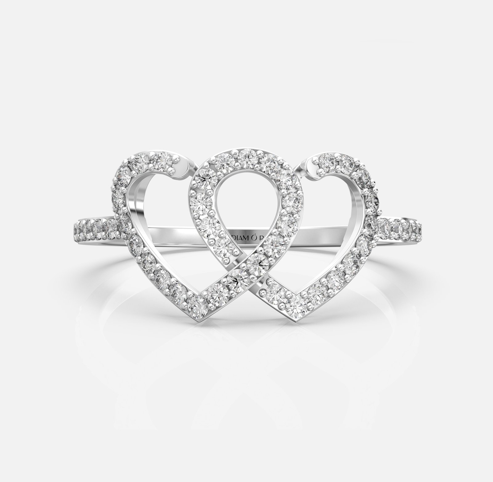 Soulmate Heart Diamond Ring