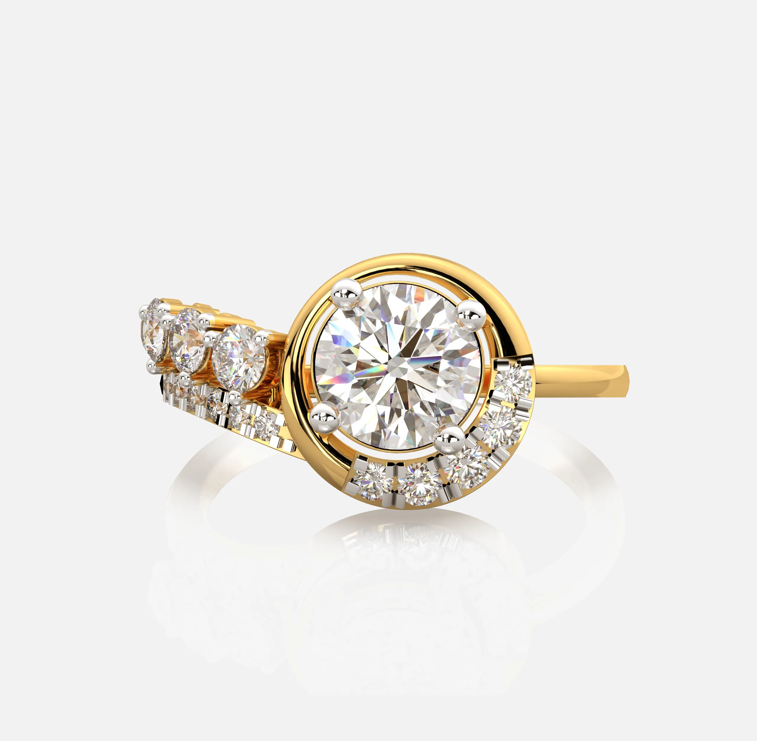 Nova Circle Diamond Ring