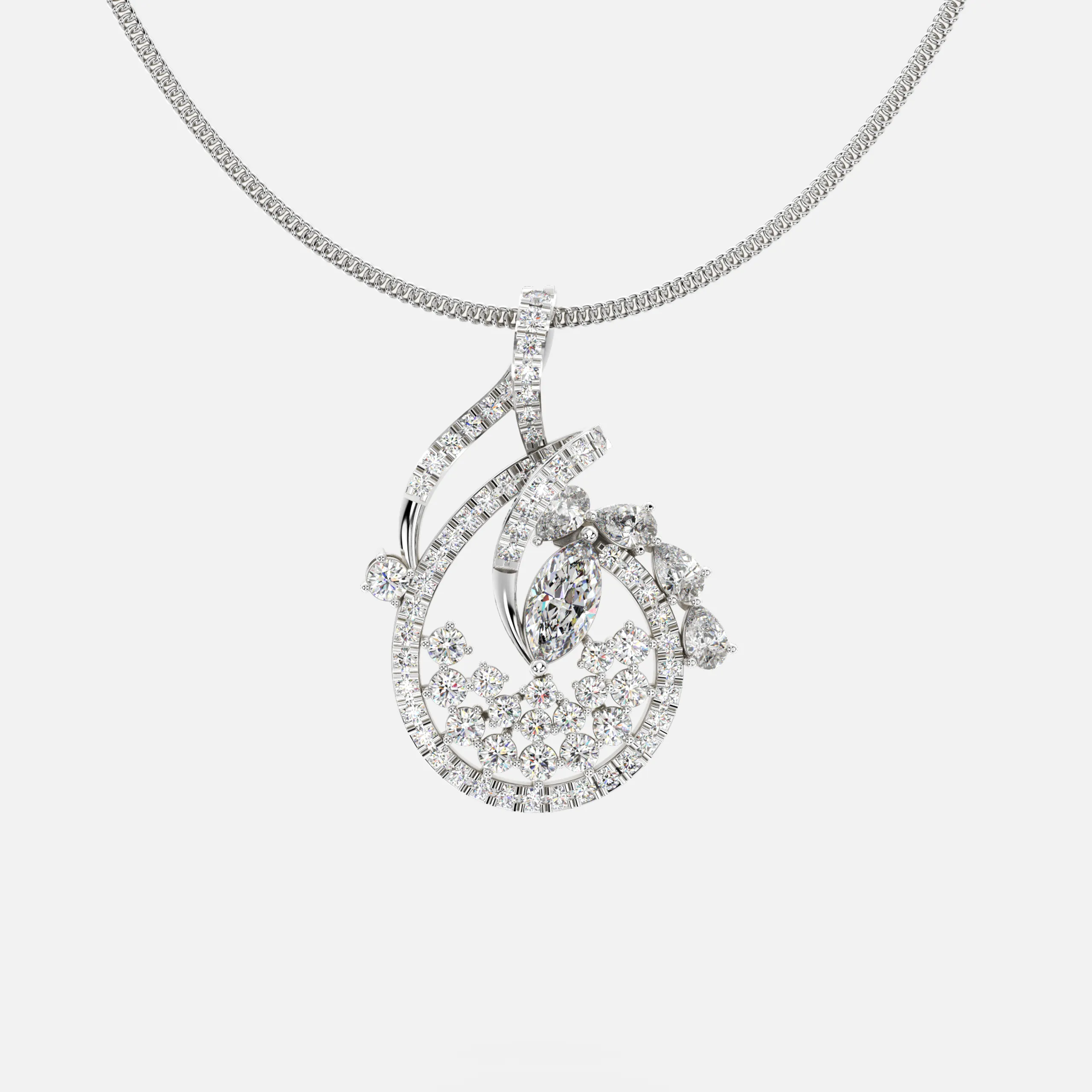 Celeste Whirl Pendant