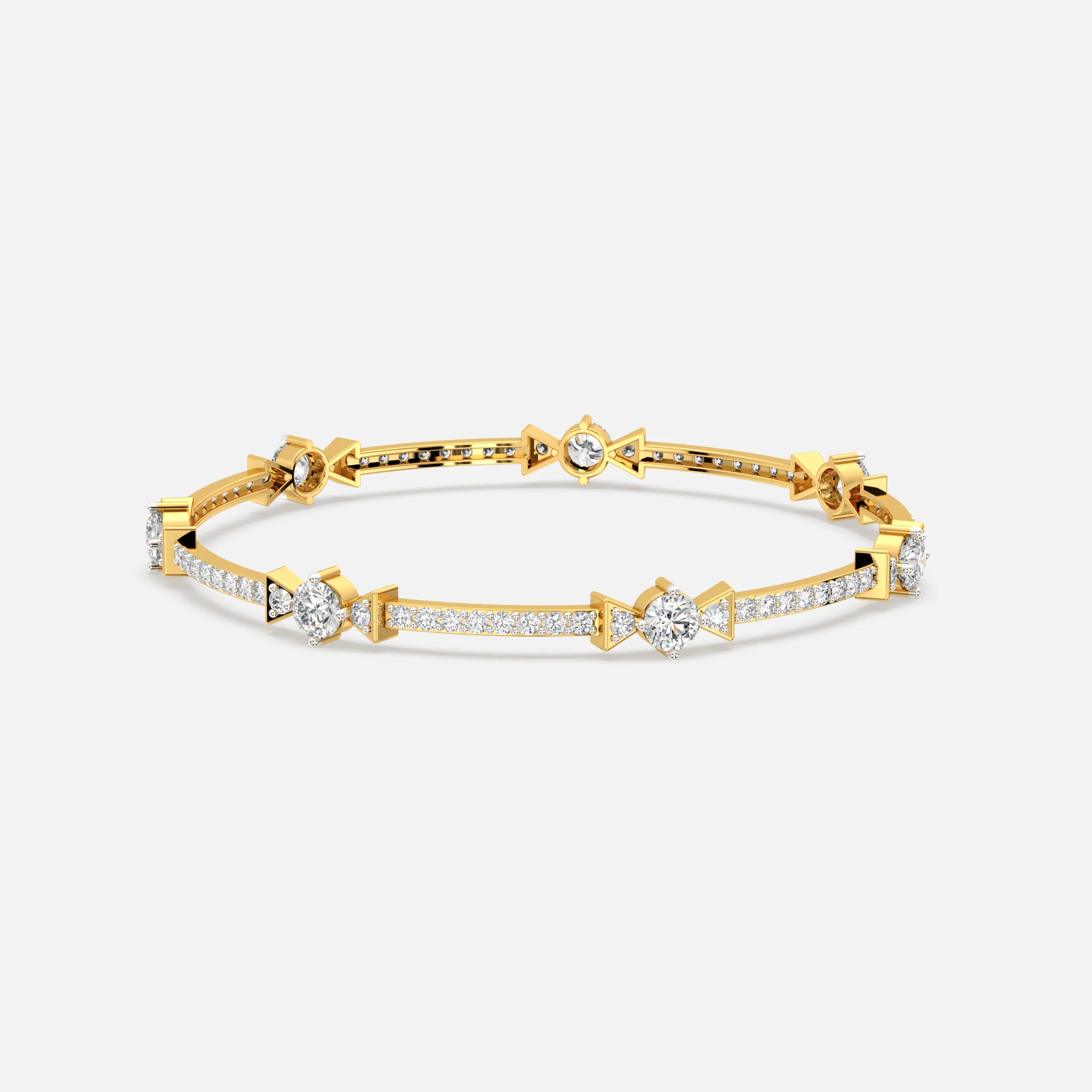 Arrow Gleam Diamond Bracelet