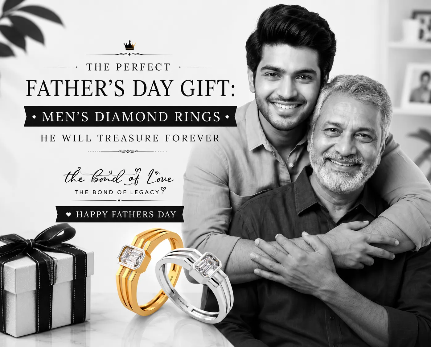 THE PERFECT FATHER'S DAY GIFT: MEN'S DIAMOND RINGS HE WILL TREASURE FOREVER
