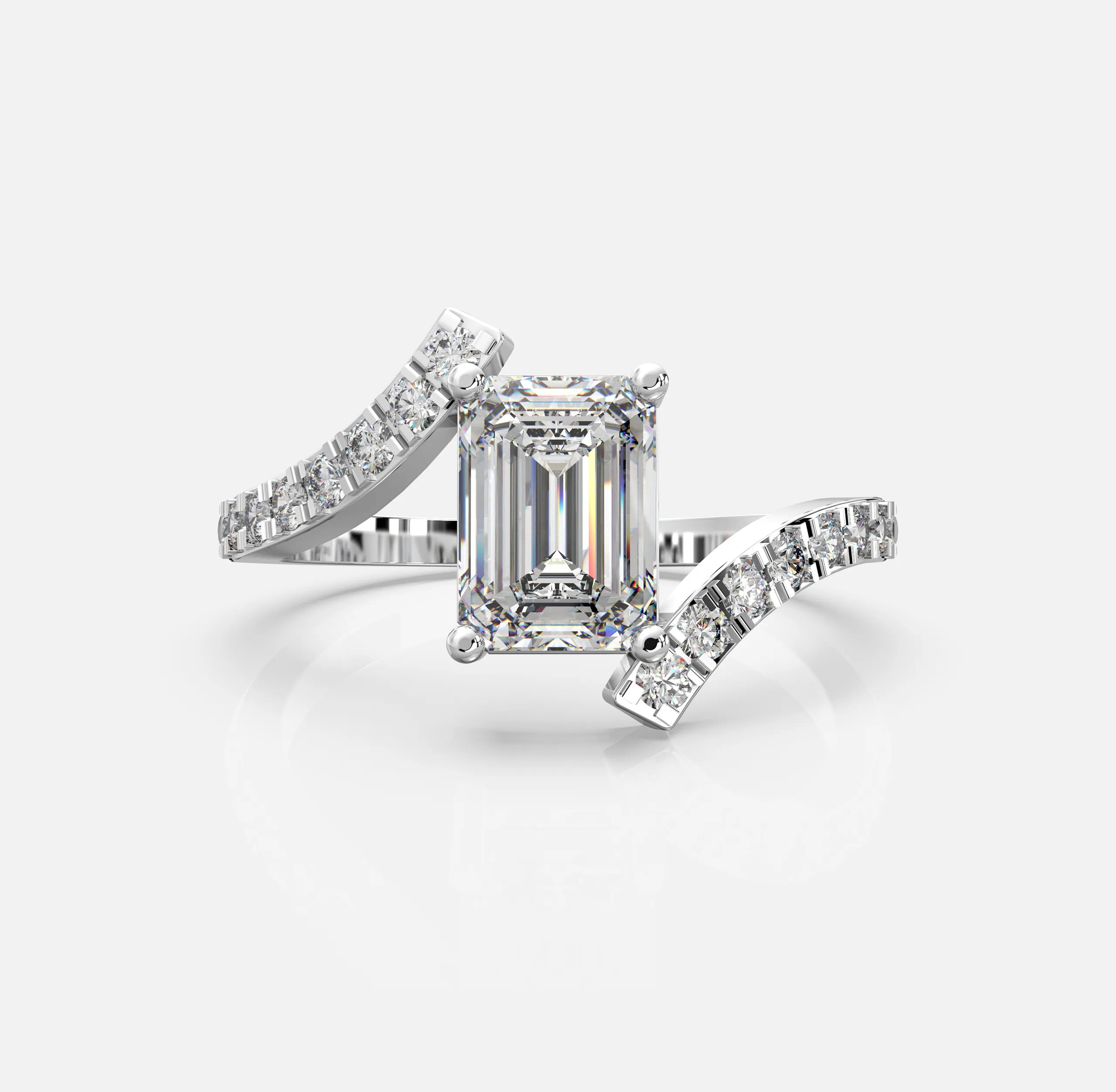 Luminous Emerald Ring
