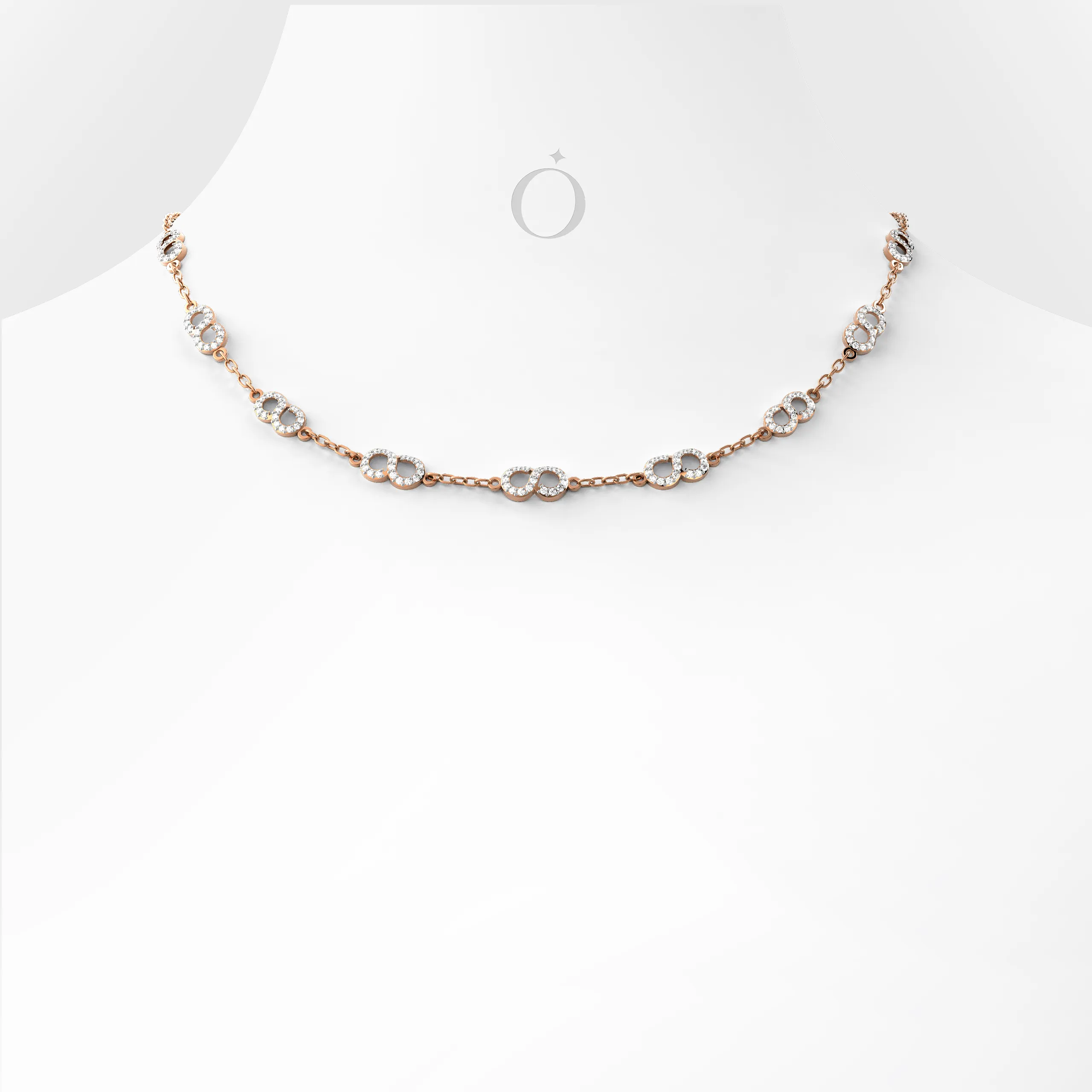 Lunelle Diamond Necklace