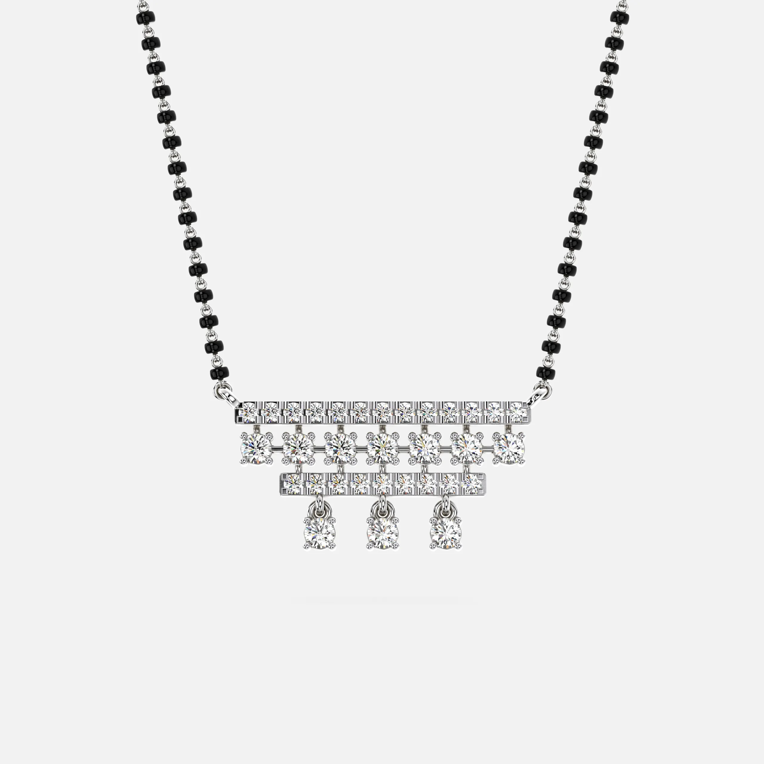 Linear Drop Mangalsutra