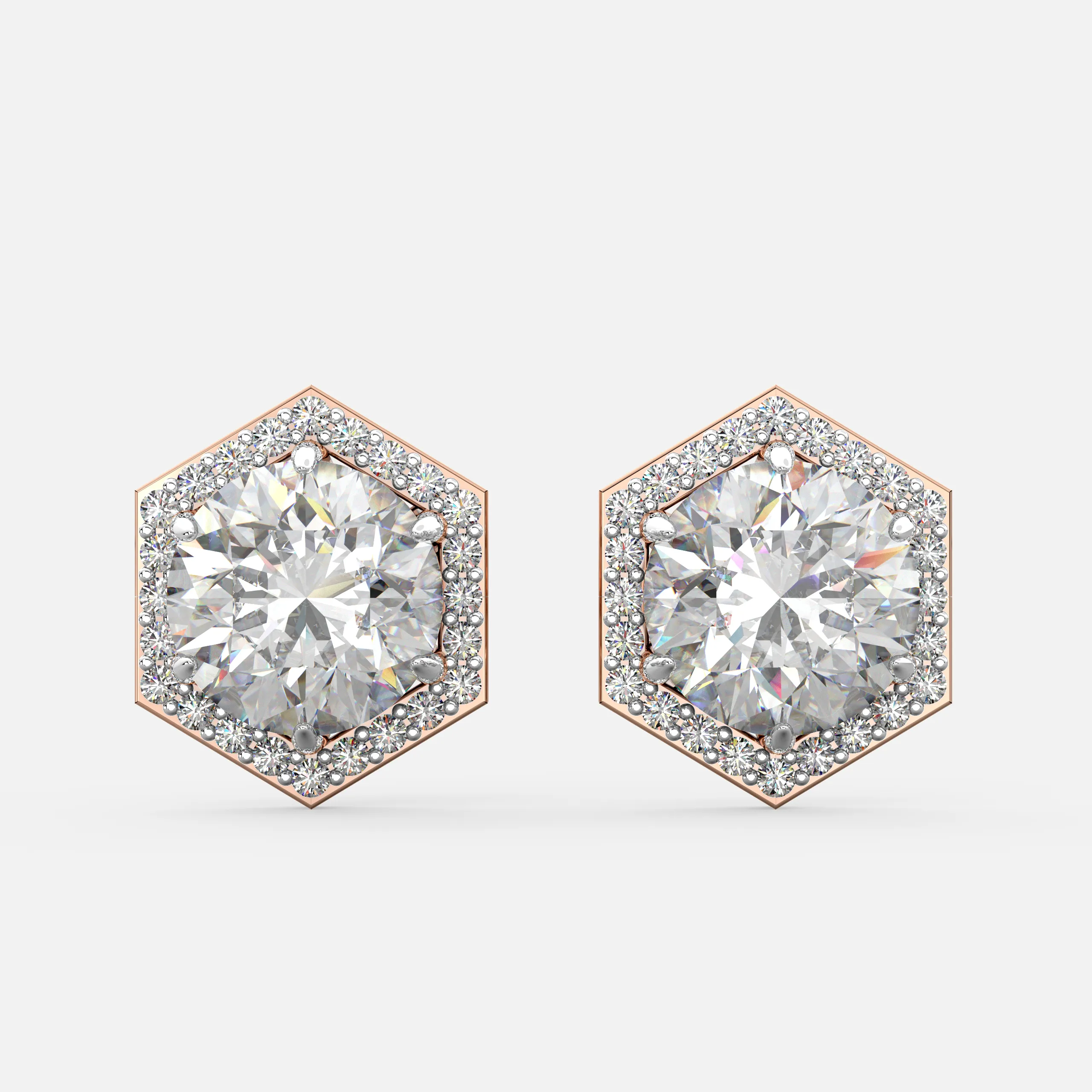 Luminous Hex Earrings
