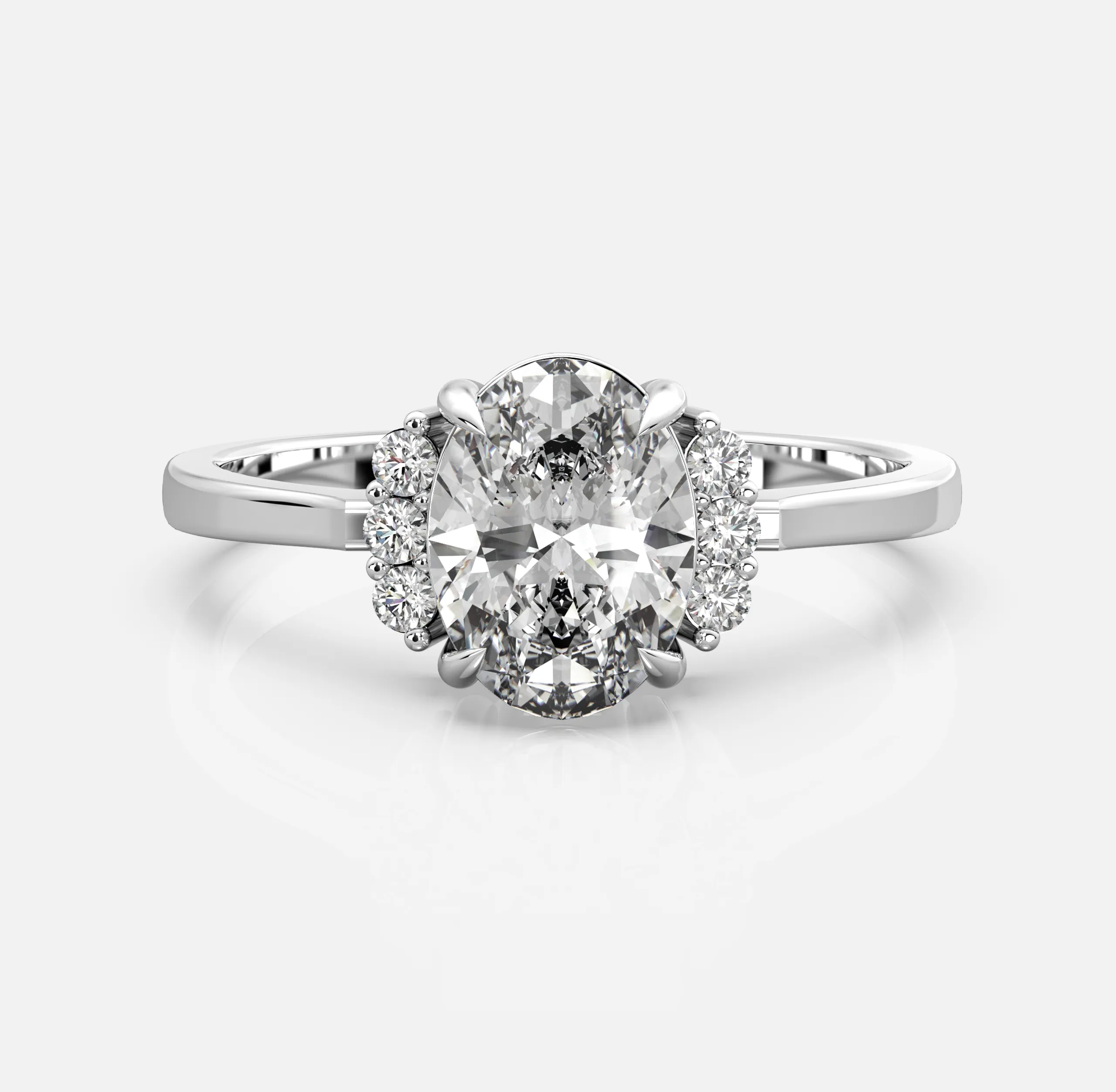 Oval Brilliance Diamond Ring