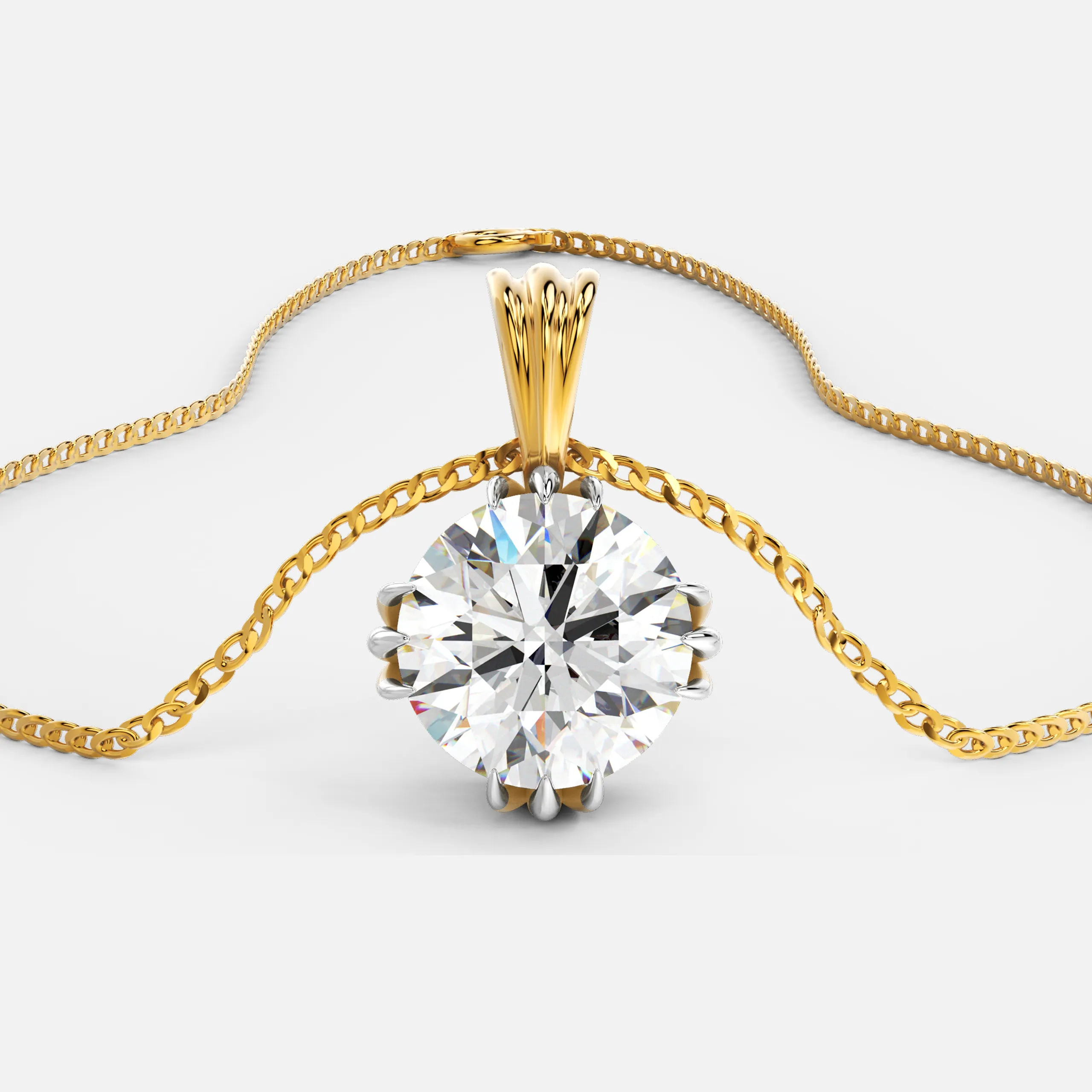 Royal Bloom Diamond Pendant