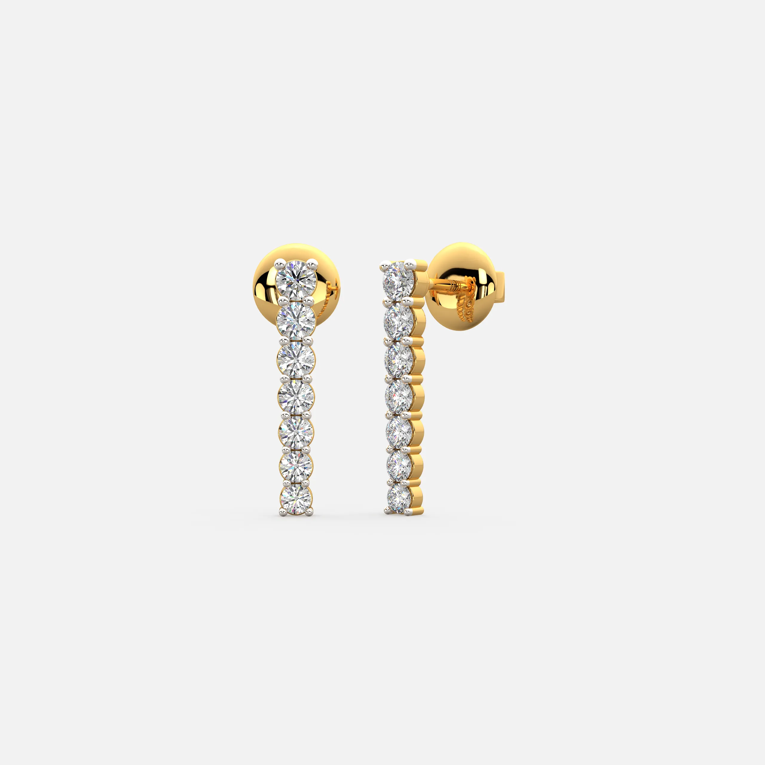 Celeste Diamond Drop Earrings