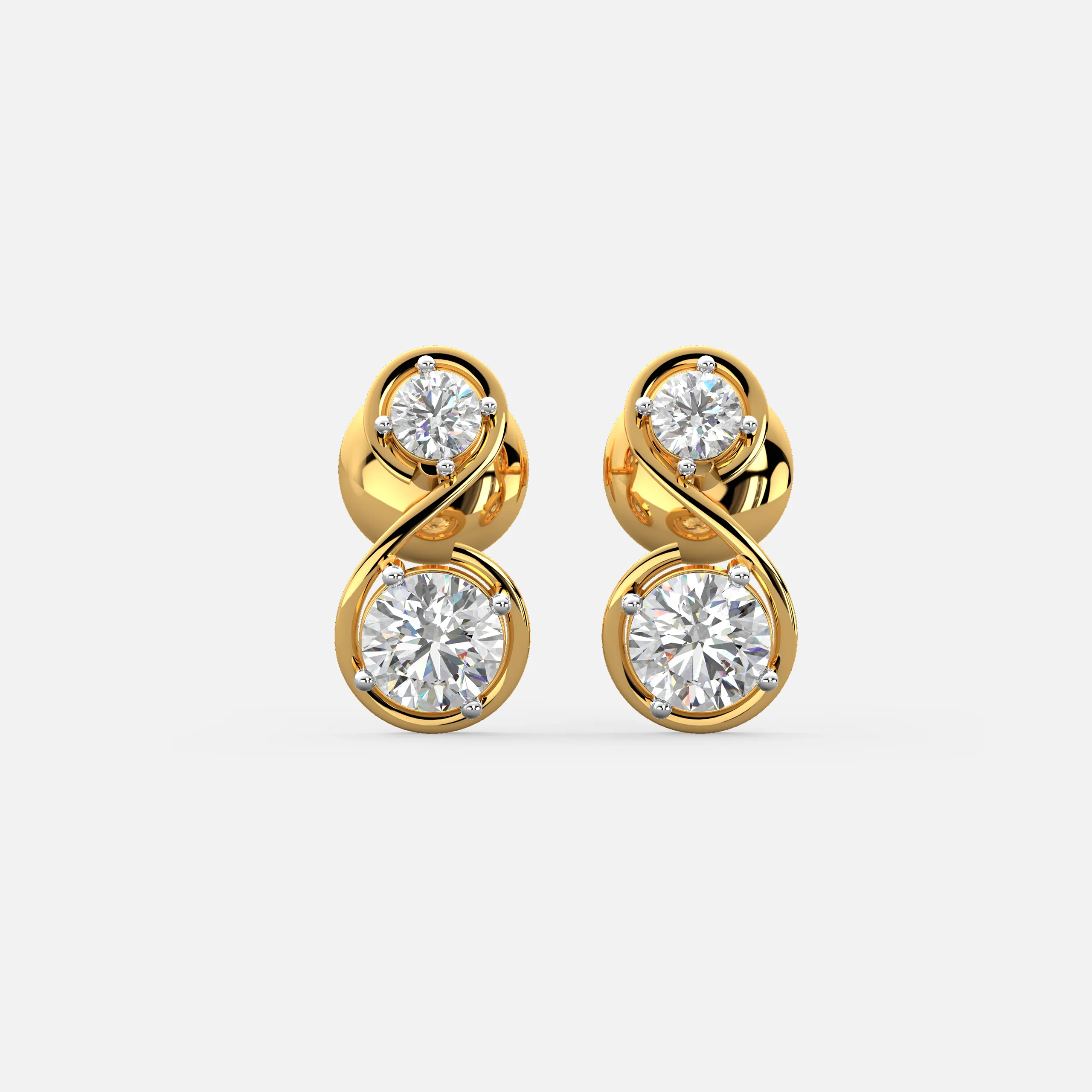 Infinity Twirl Earrings