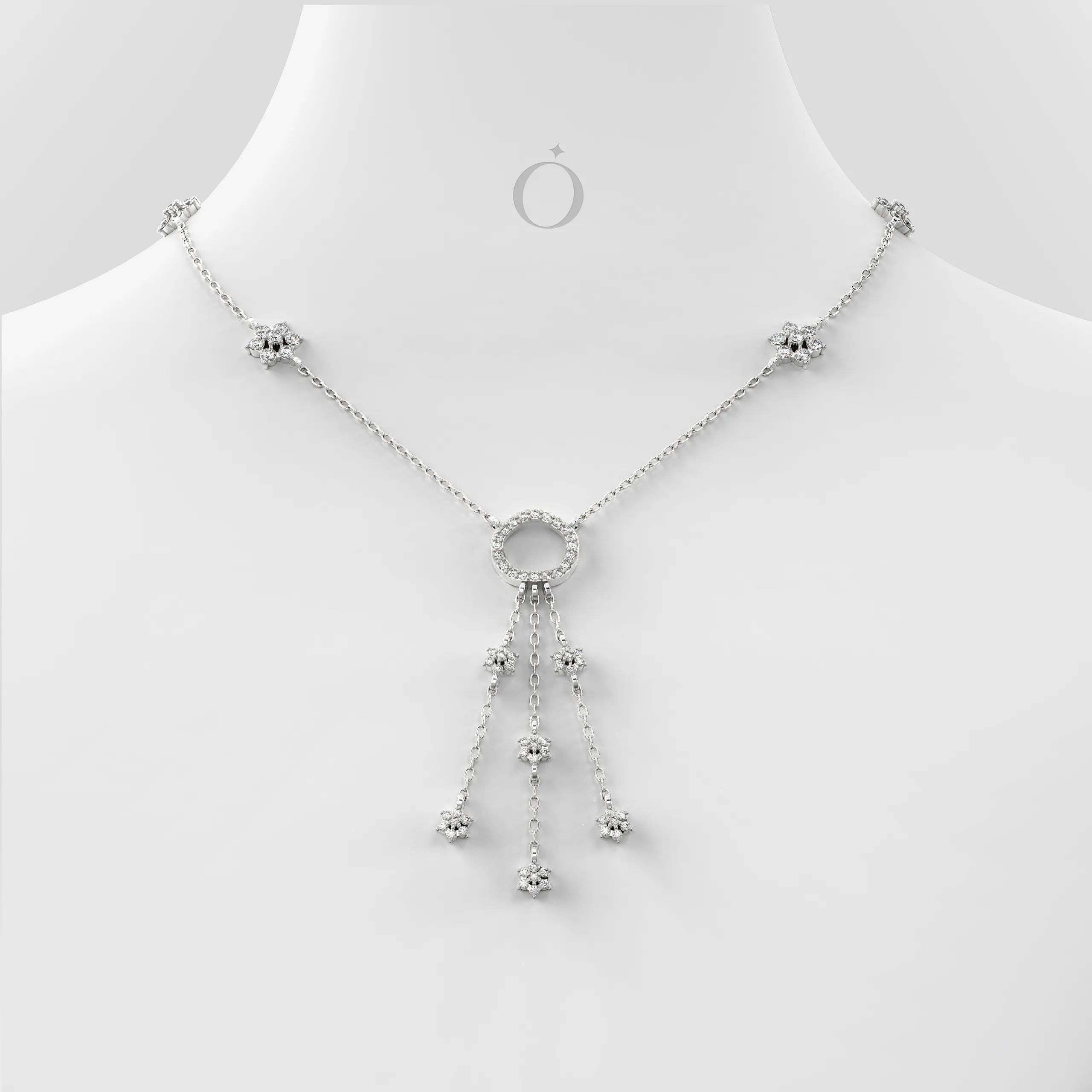 Celestique Drop Necklace