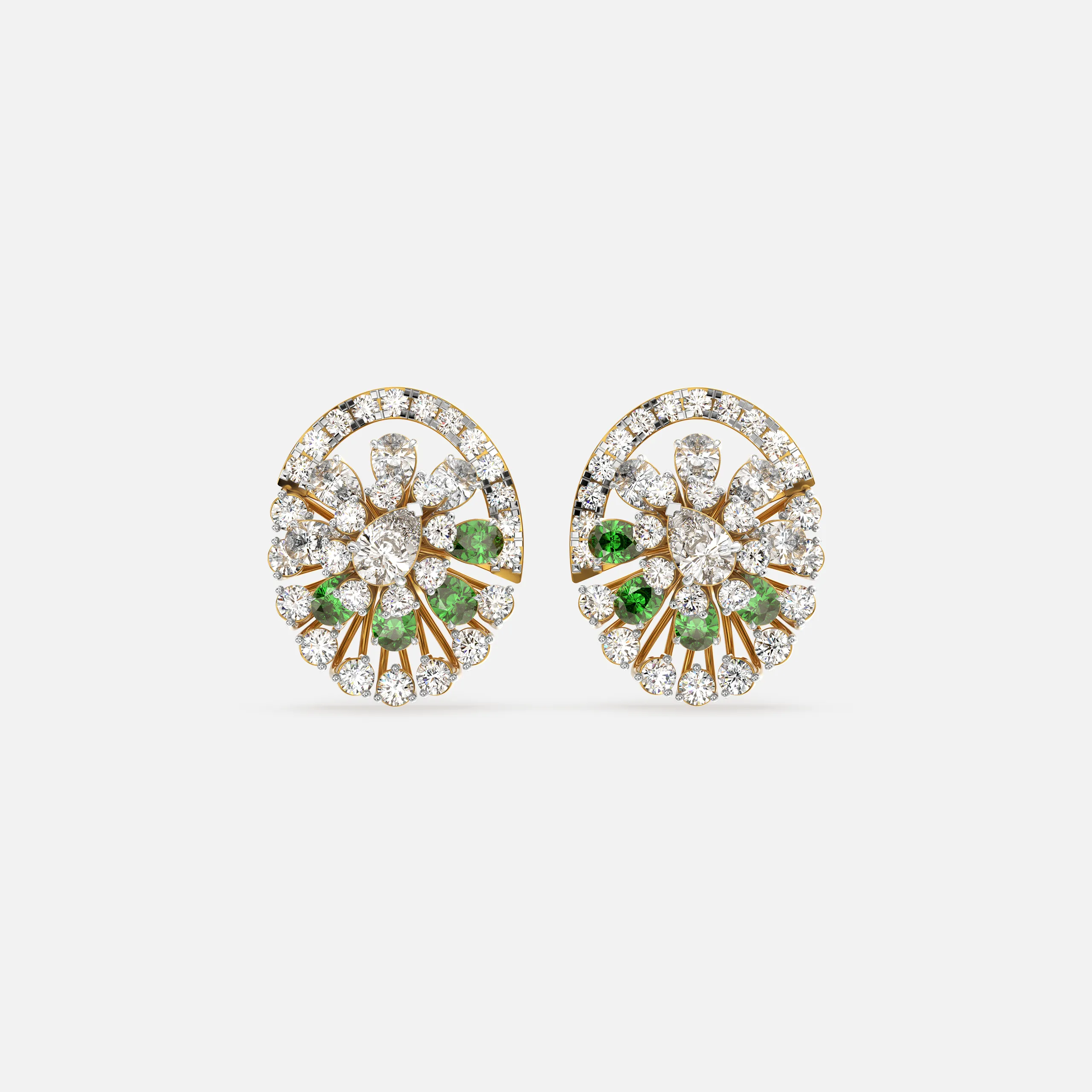 Emerella Bloom Diamond Earrings