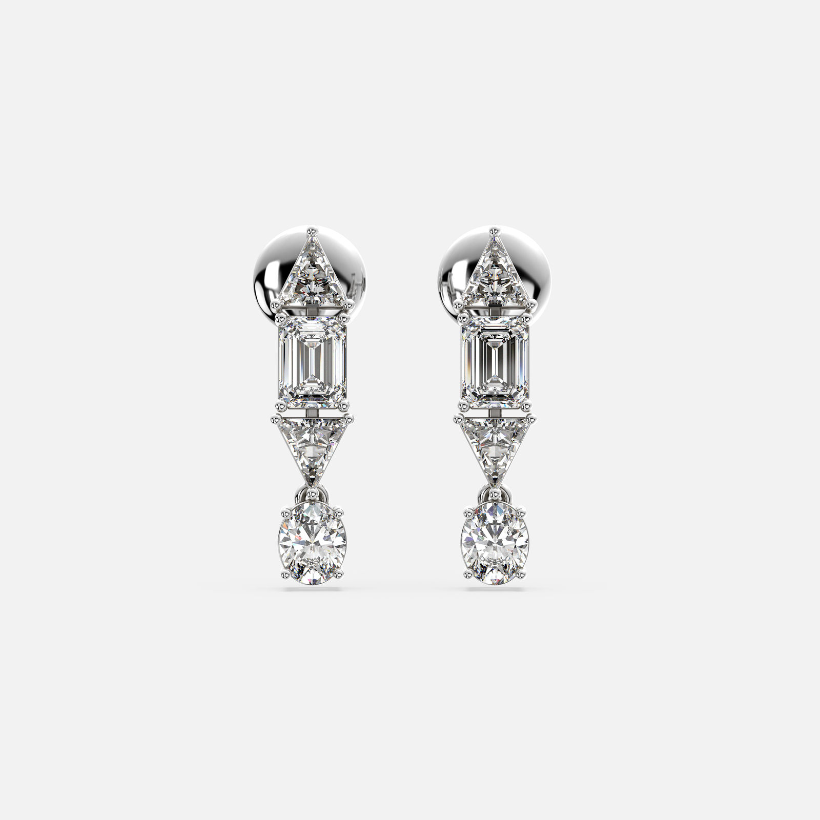 Regal Geometric Earrings