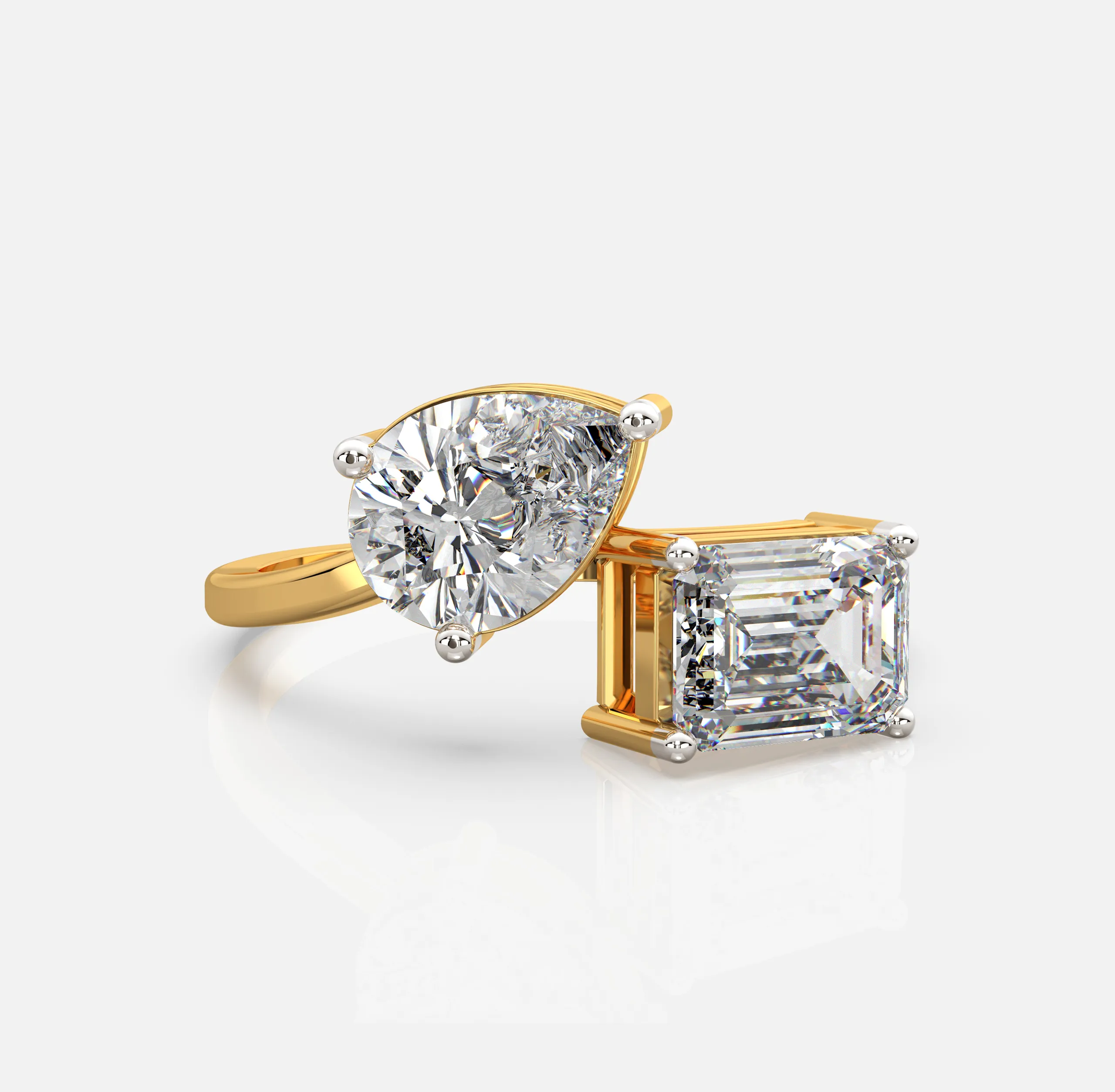 Split Halo Ring