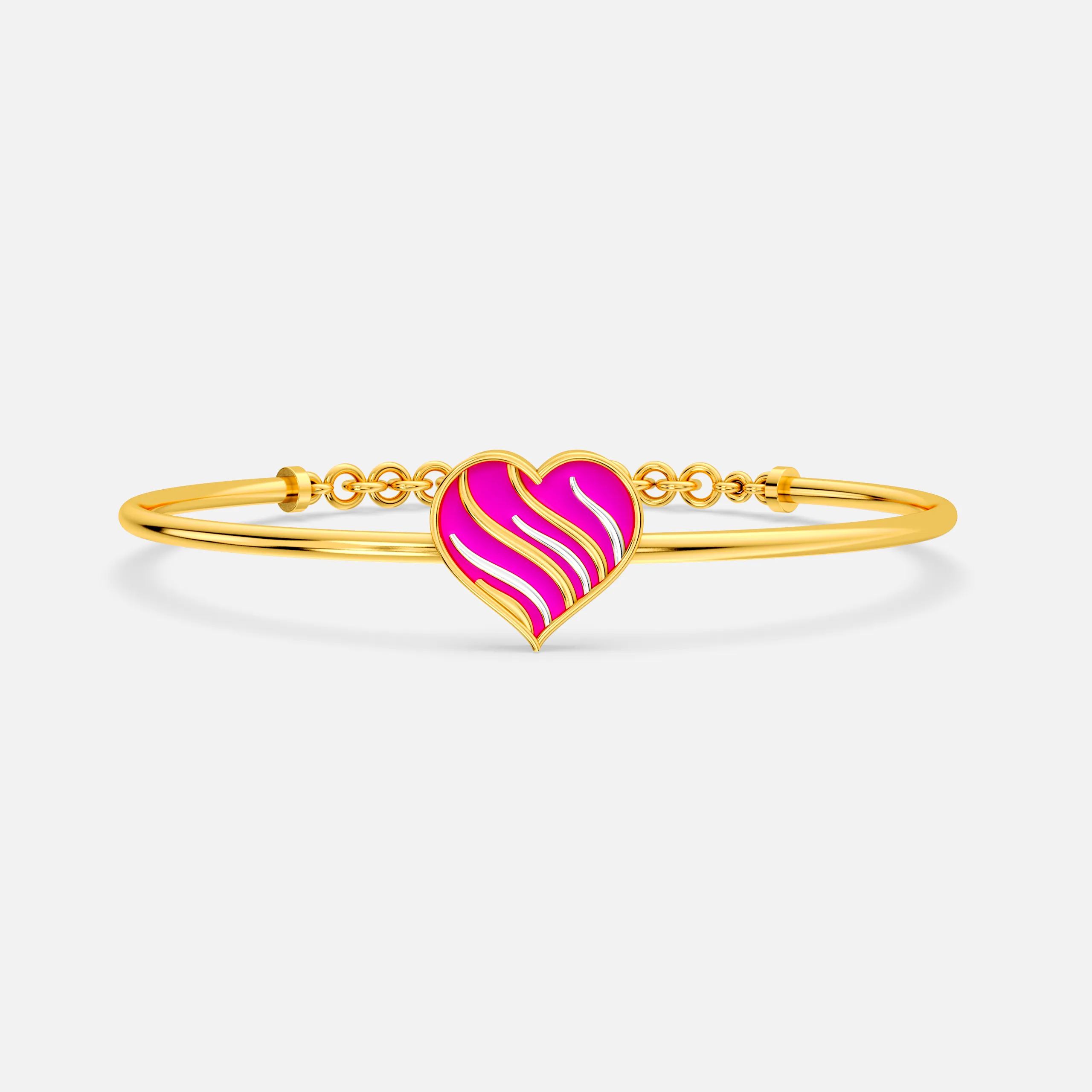 Amoura Wave Heart Bracelet