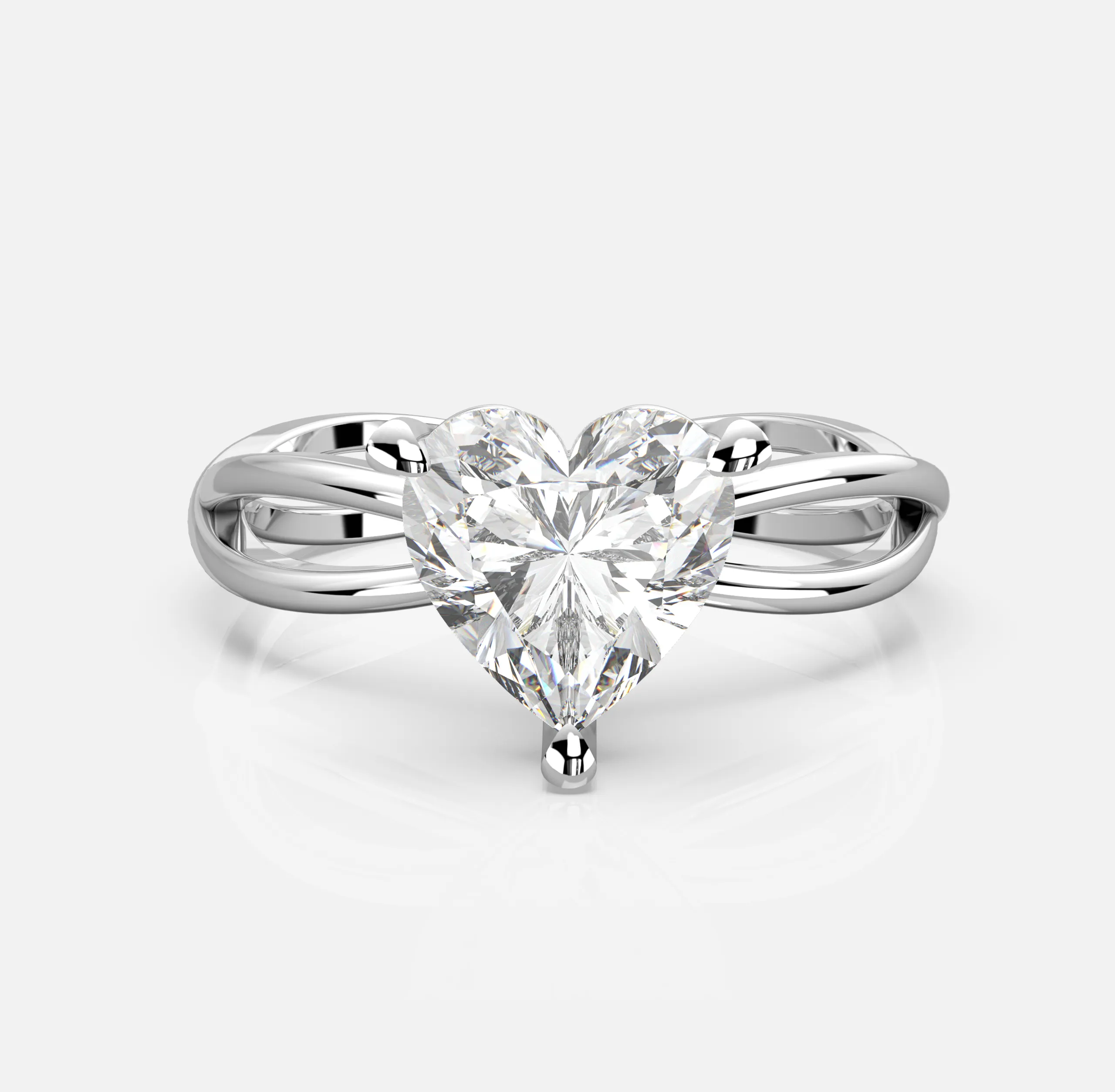 Cherish Heart Diamond Ring