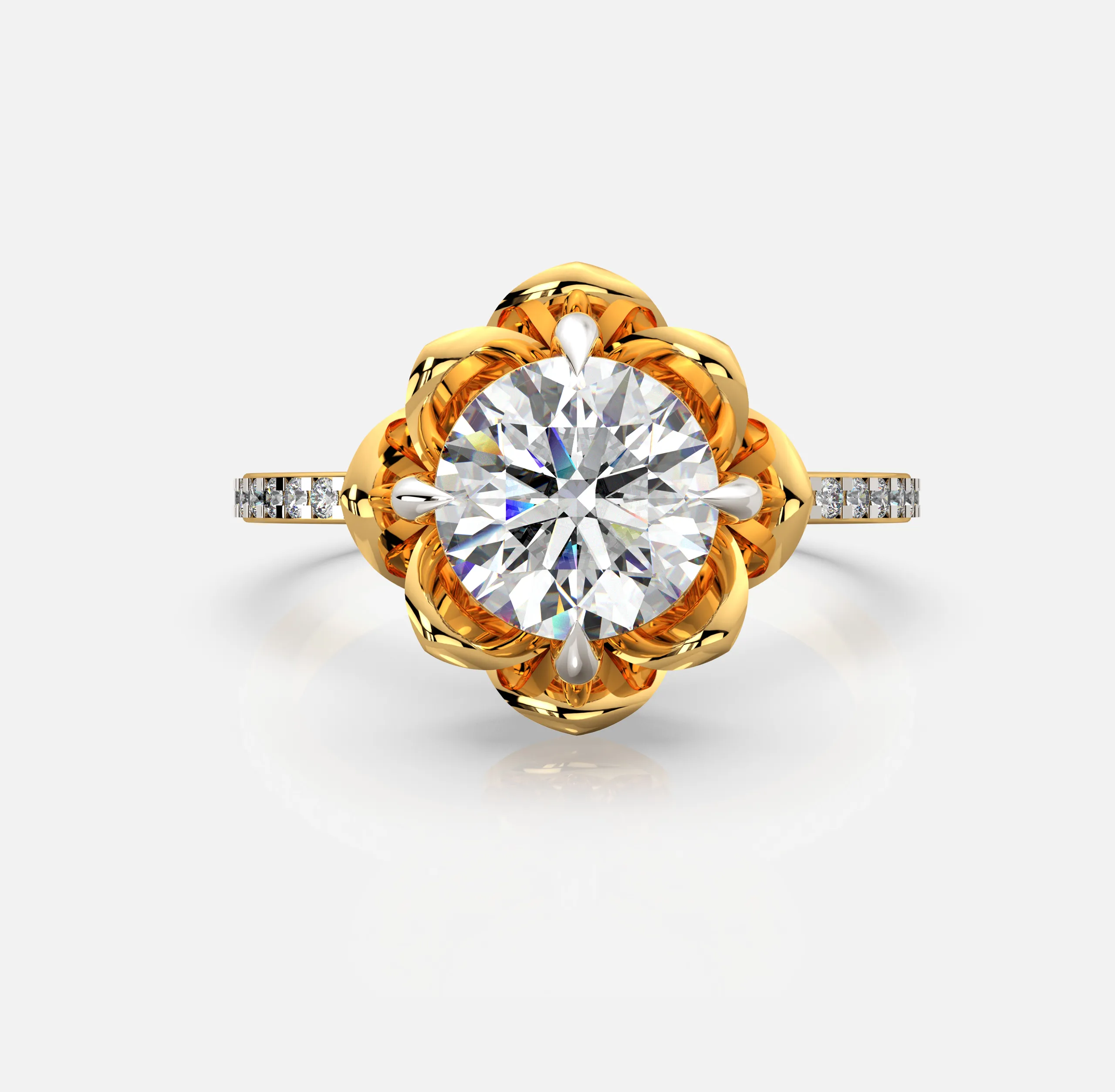 Mystical Lotus Ring
