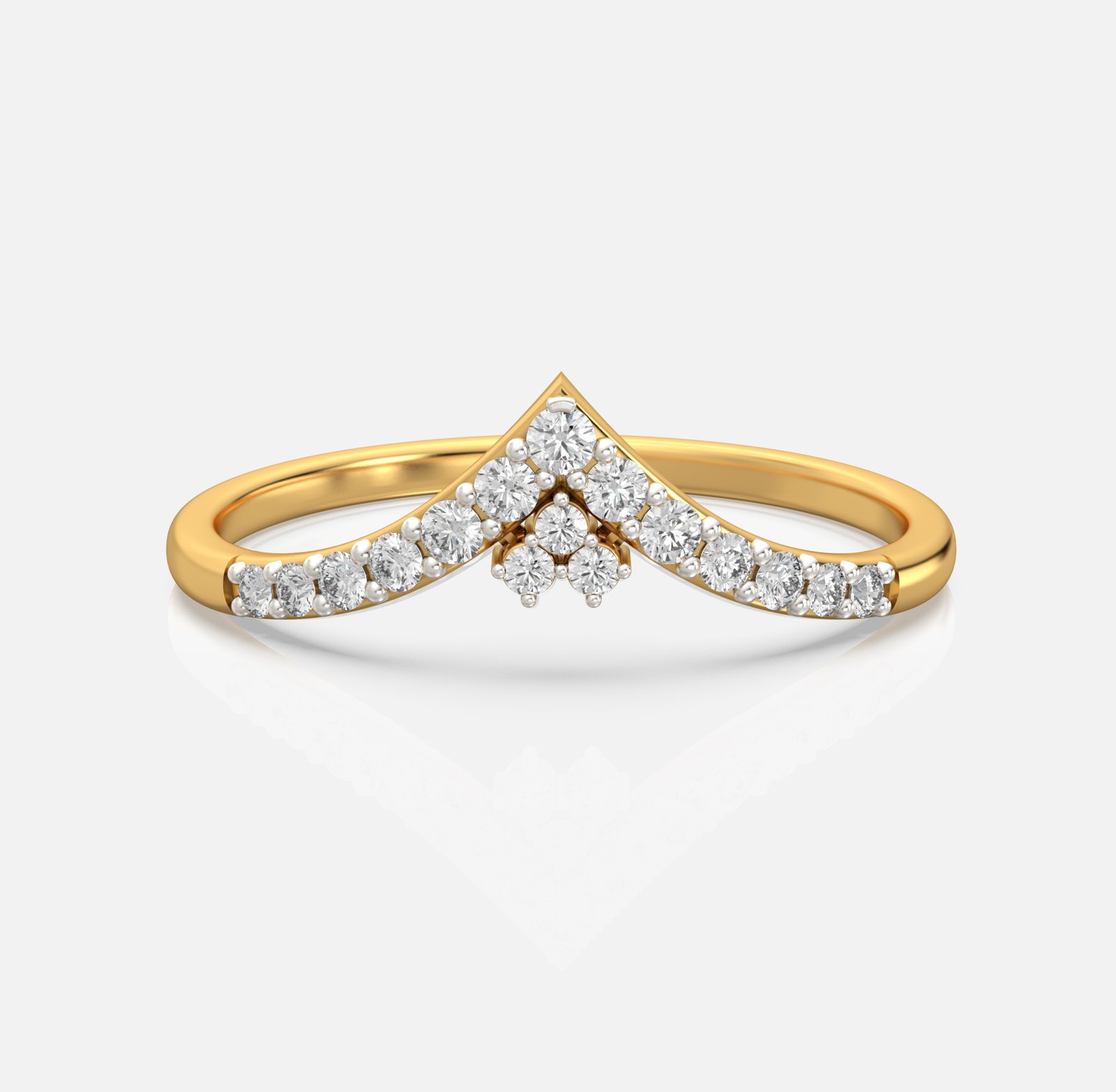 Celeste Peak Diamond Ring