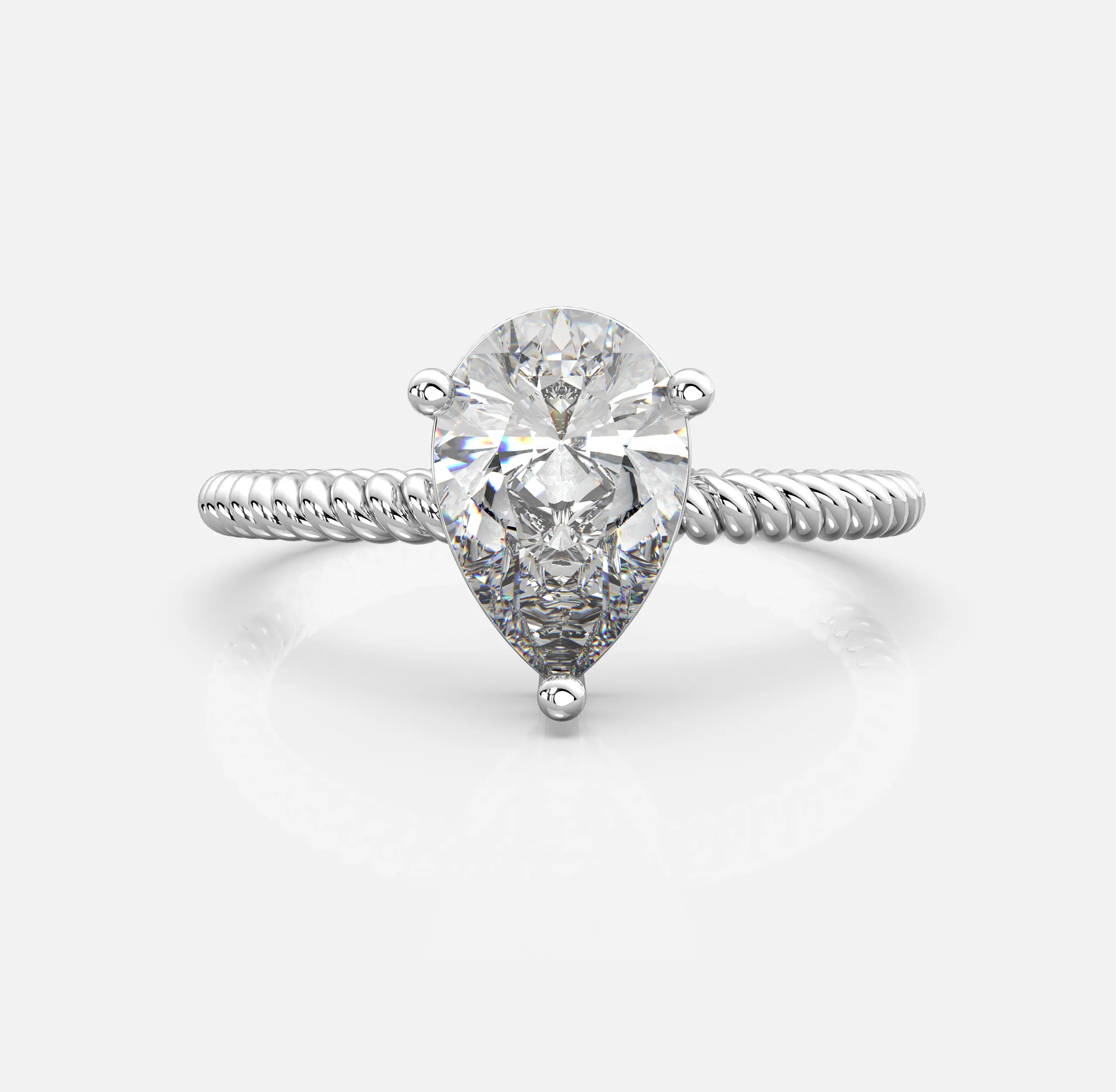 Twist of Fate Diamond Ring