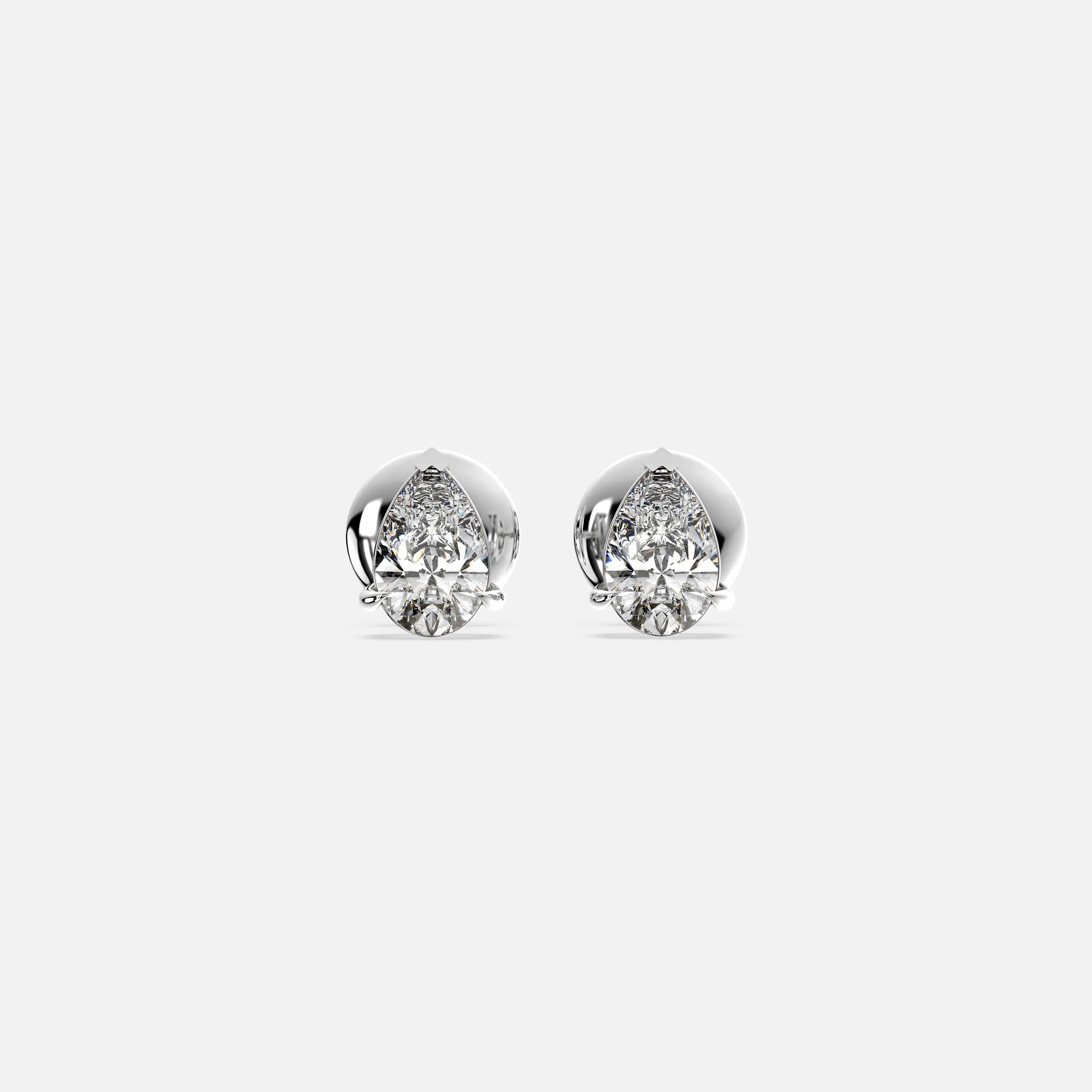 Lustre Teardrop Earrings