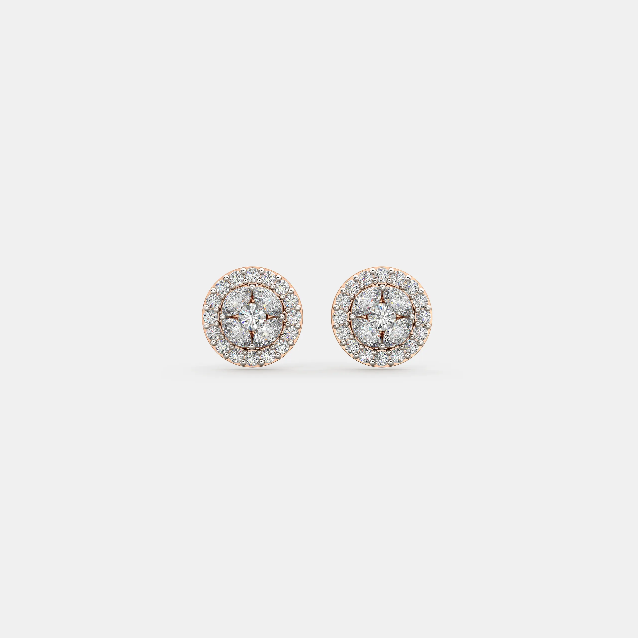 Celestial Bloom Diamond Earrings