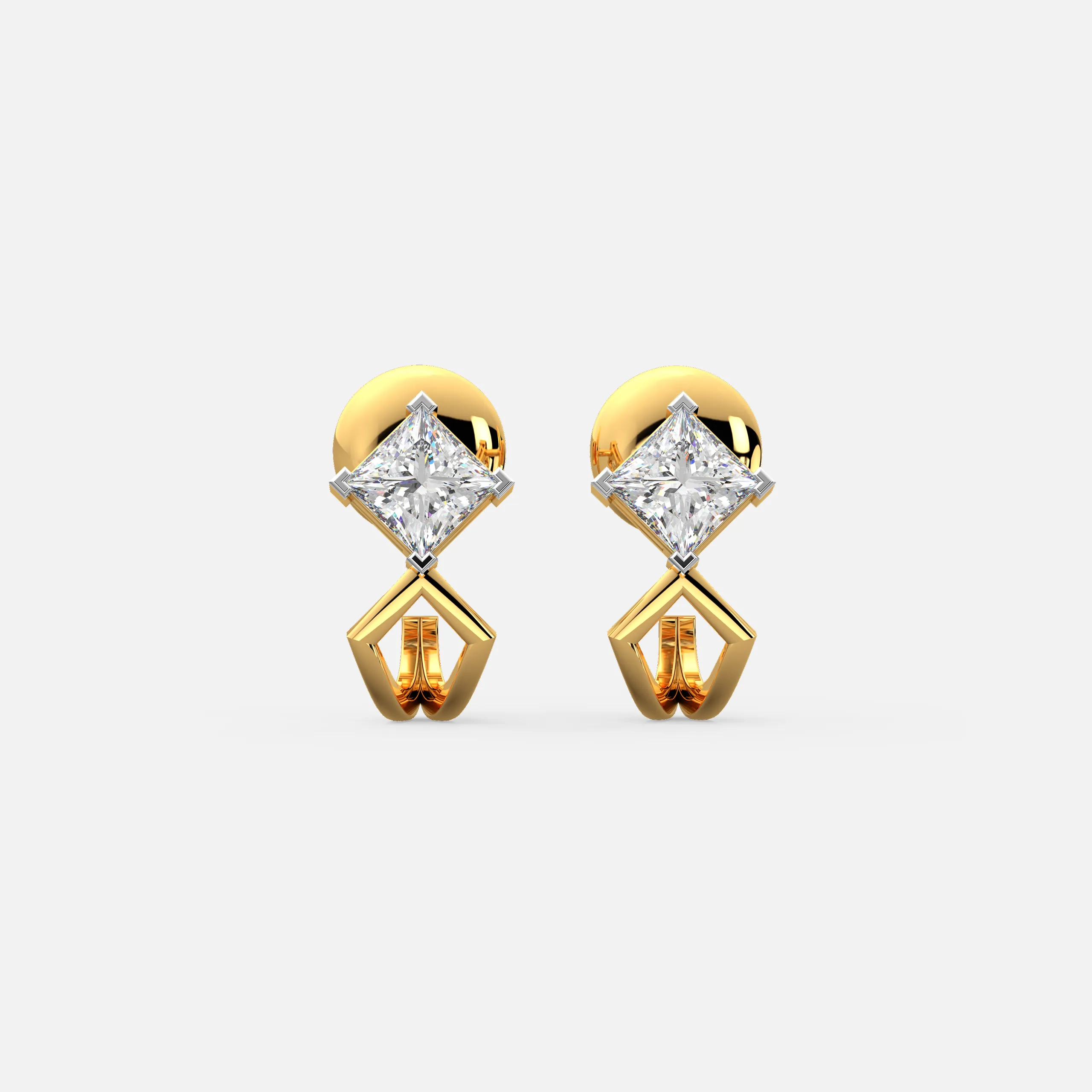 Crown Spark Diamond Studs