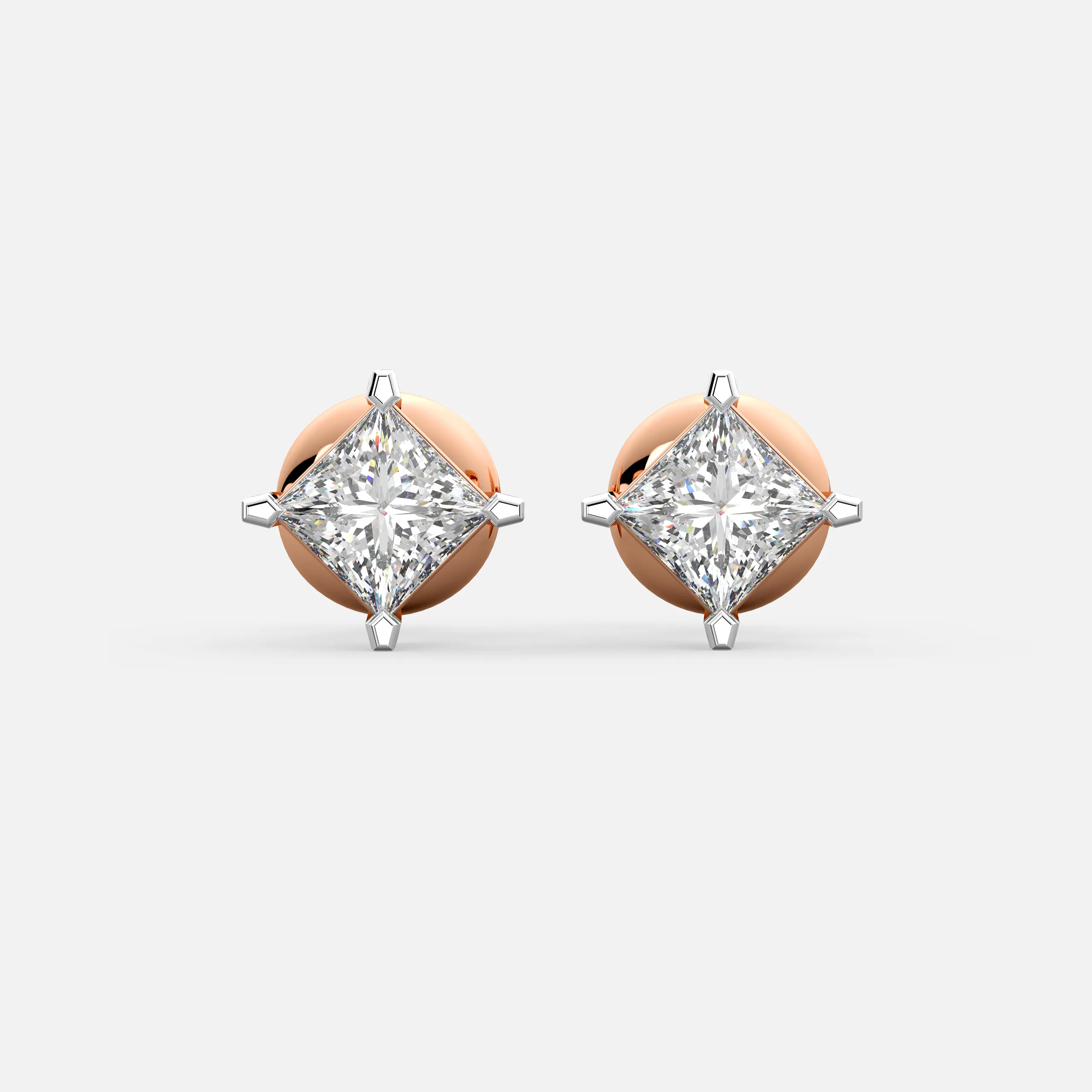 Allure Princess Diamond Earrings