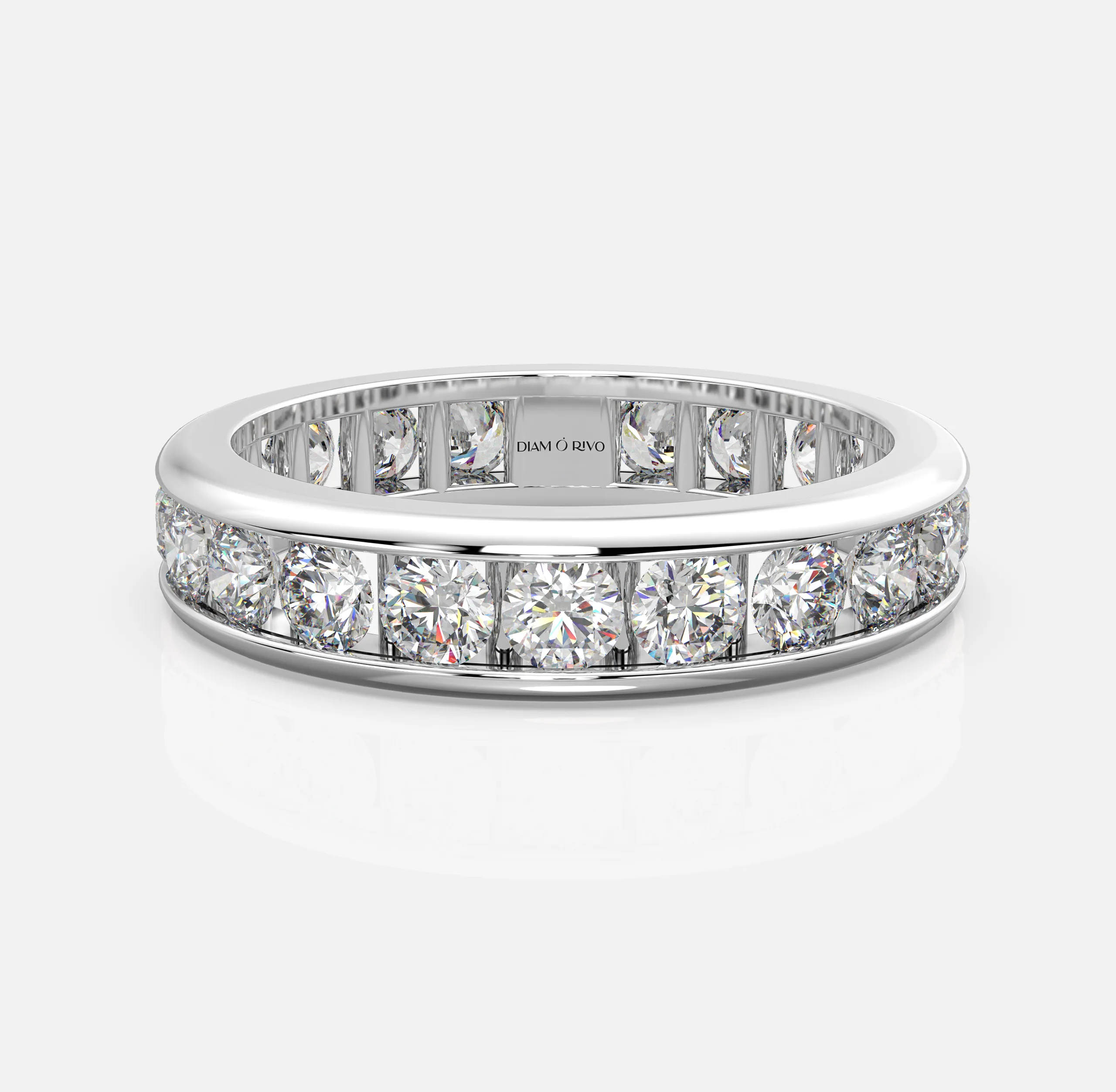 Round Diamond Band