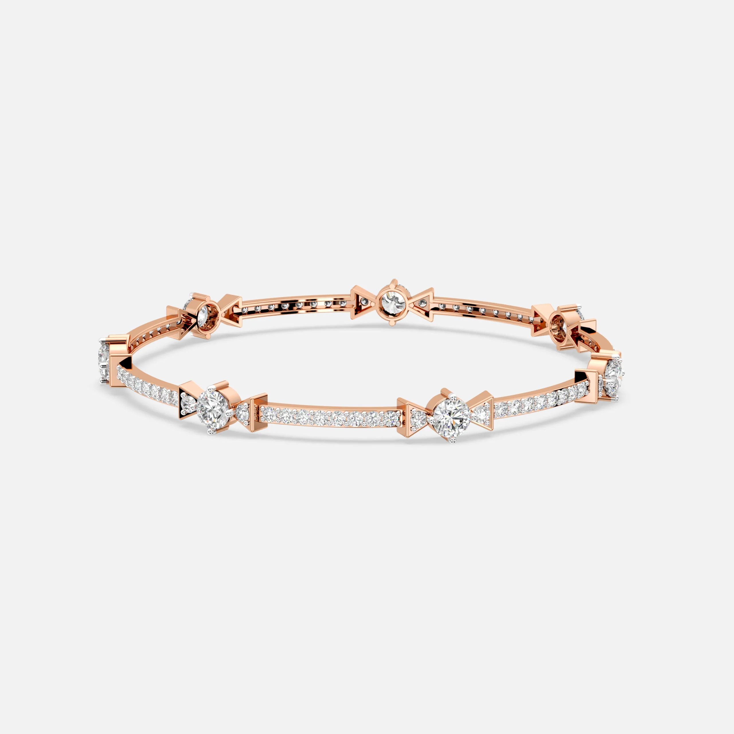 Arrow Gleam Diamond Bracelet