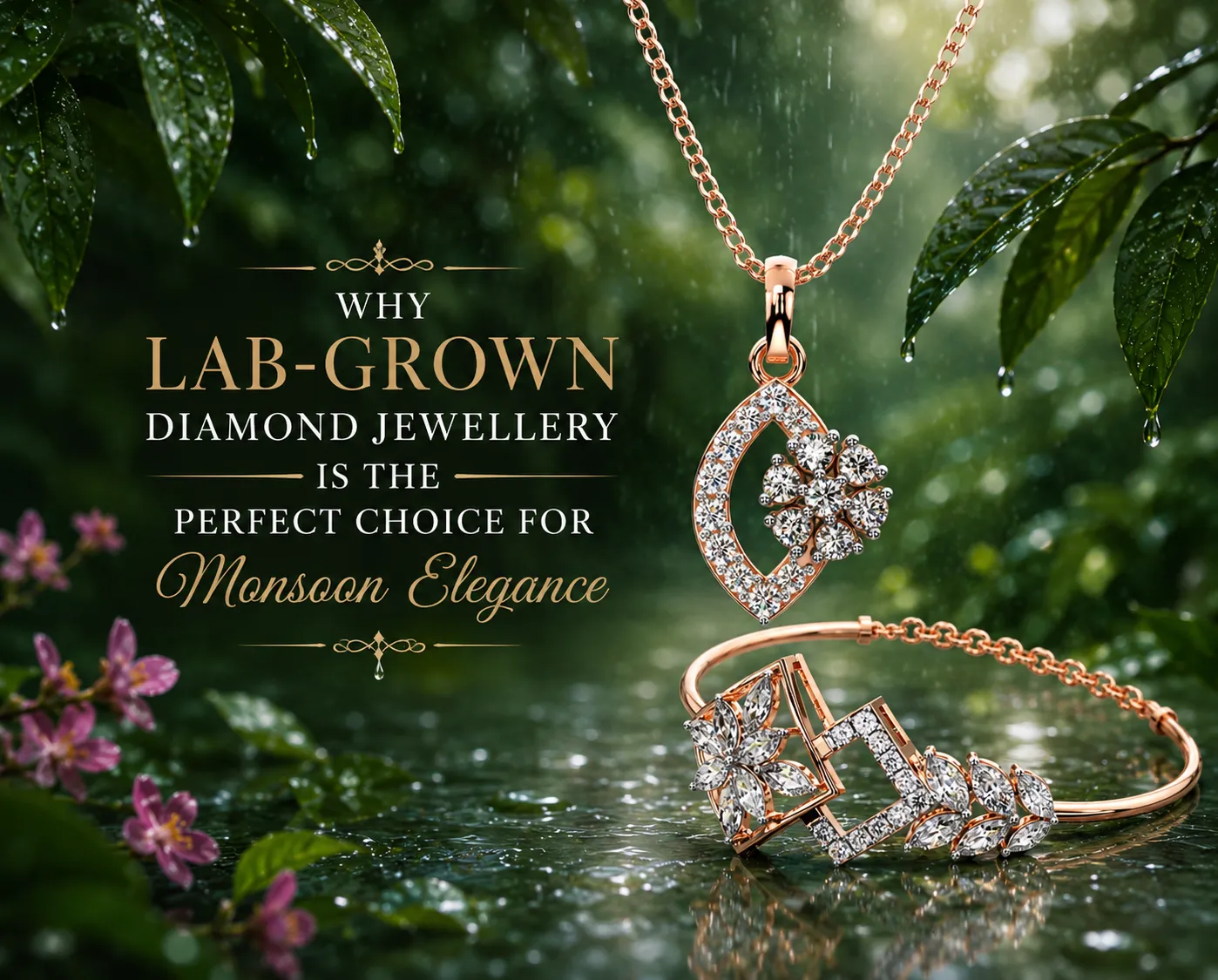 WHY LAB-GROWN DIAMOND JEWELLERY IS THE PERFECT CHOICE FOR MONSOON ELEGANCE