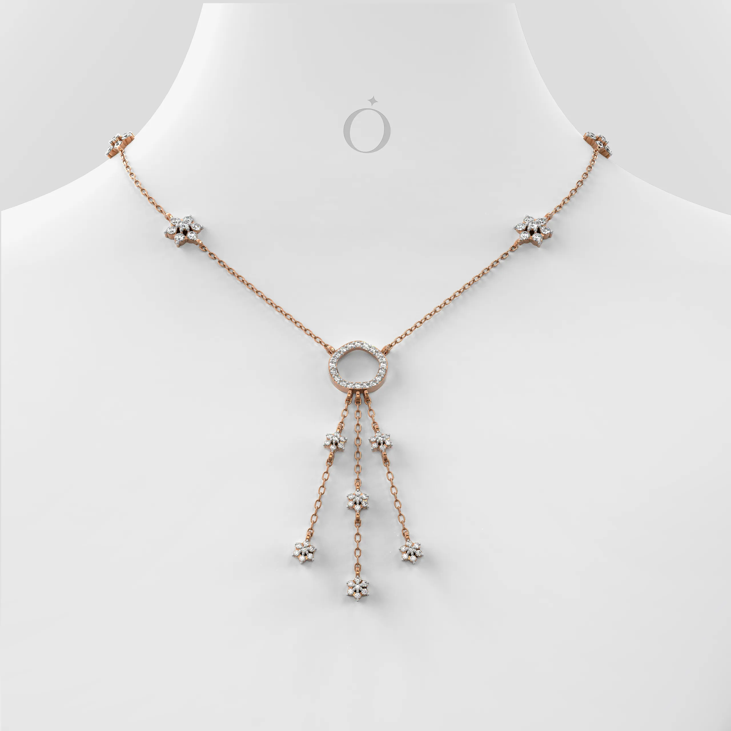 Celestique Drop Necklace